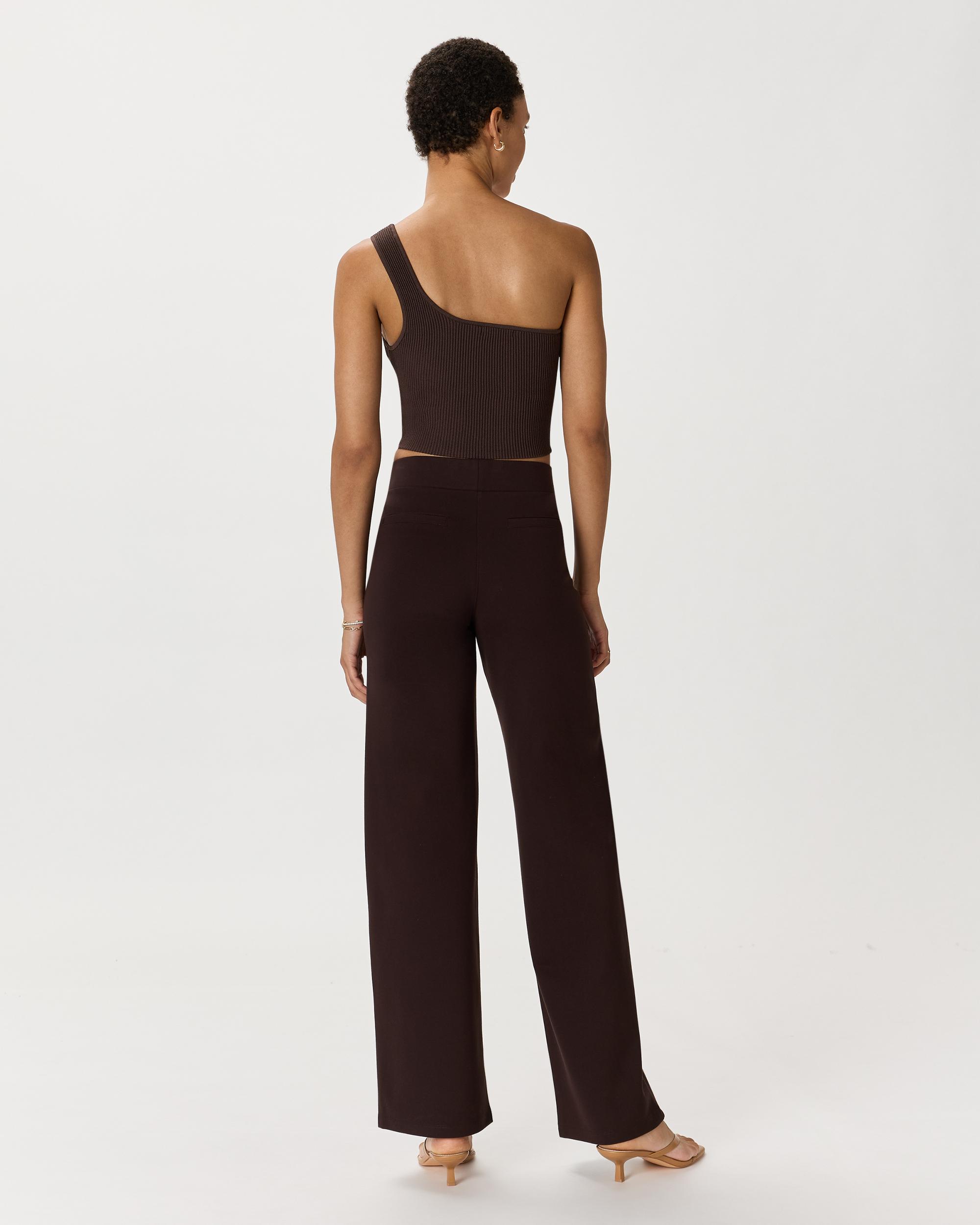 Quince | Women's Ultra-Stretch Ponte Wide Leg Pants Rayon Product Image