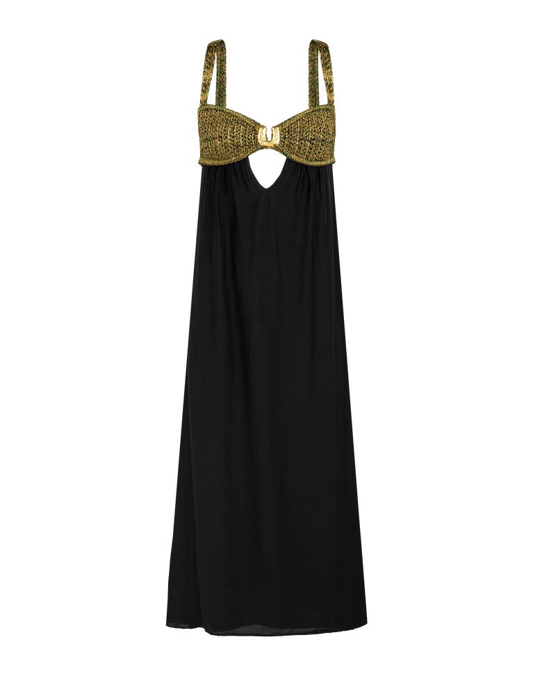 Aria Long Dress - Black Product Image