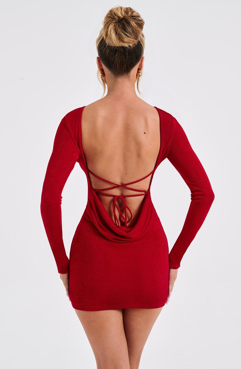 Una Mini Dress - Red Product Image