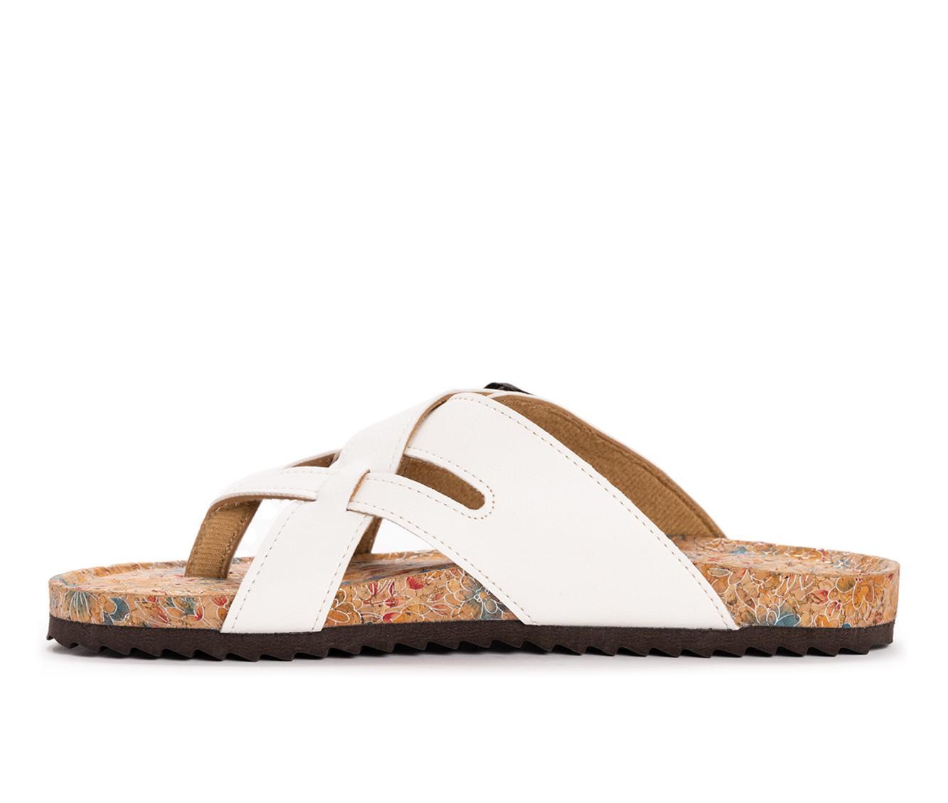 Women's MUK LUKS Tanner Terra Turf Footbed Sandals Product Image