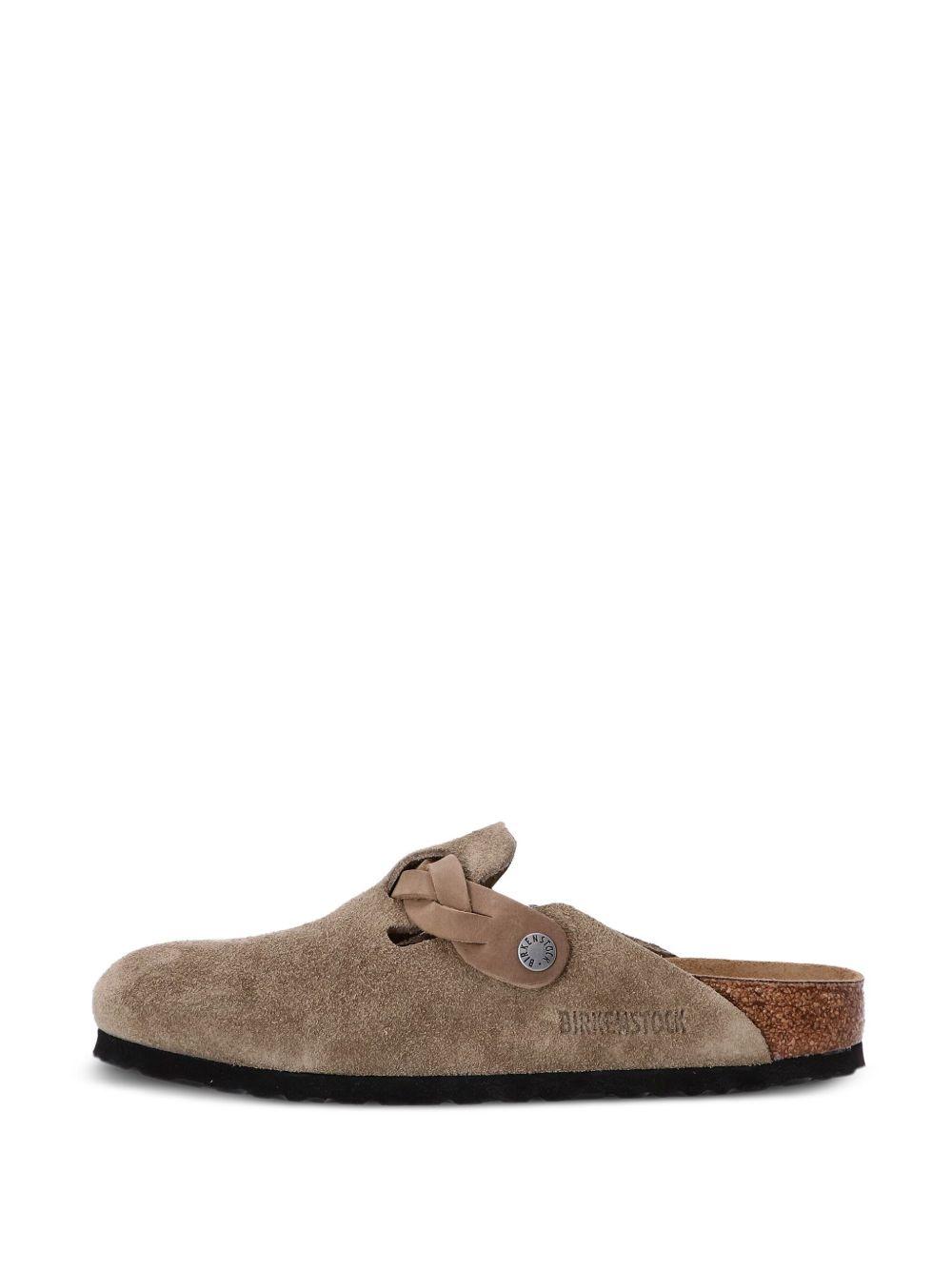 Boston suede slippers Product Image
