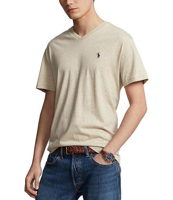 Polo Ralph Lauren Classic Fit Short Sleeve V-Neck T-Shirt Product Image