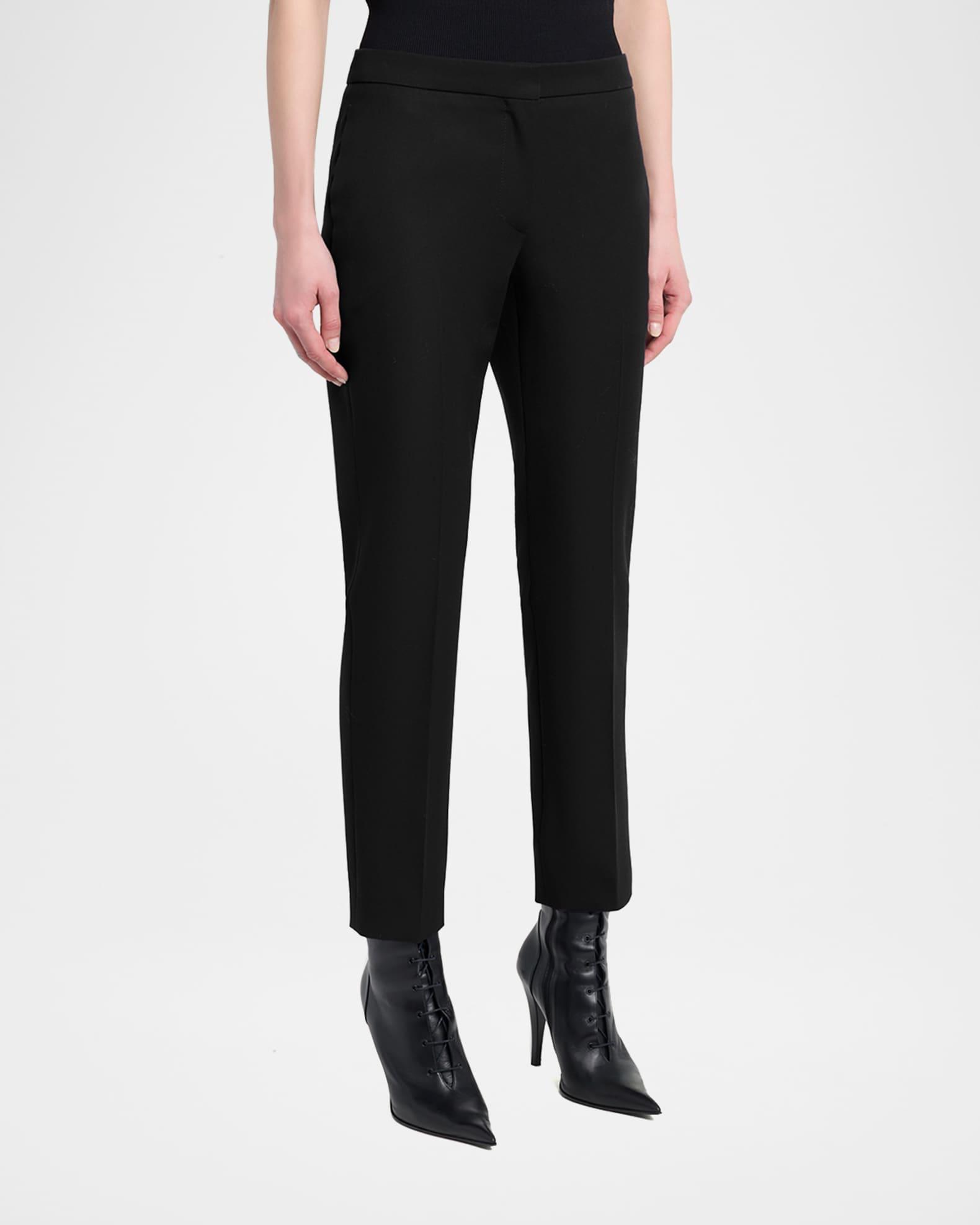 Cropped Cigarette Trousers Product Image