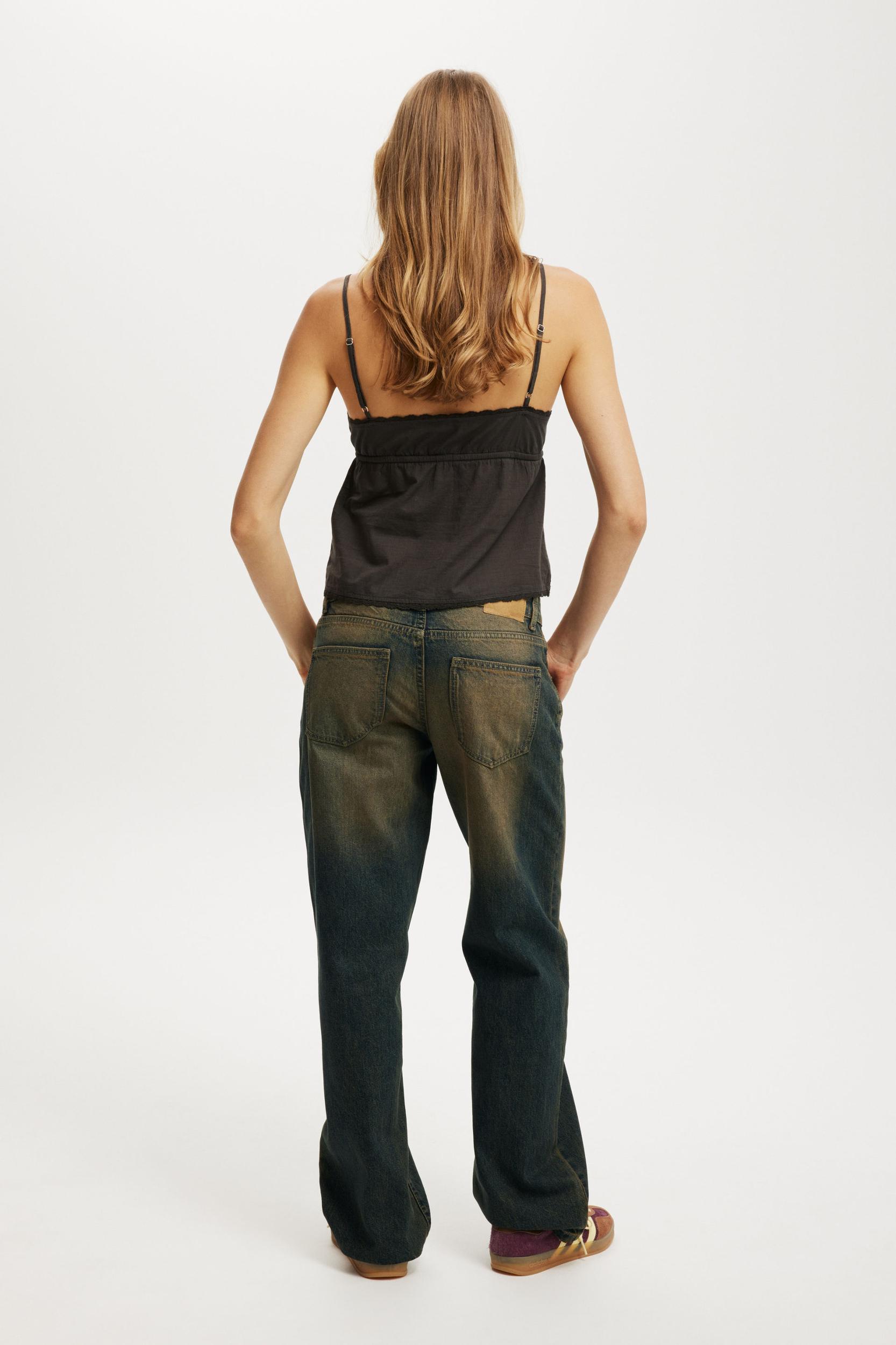 Low Rise Straight Jean Product Image