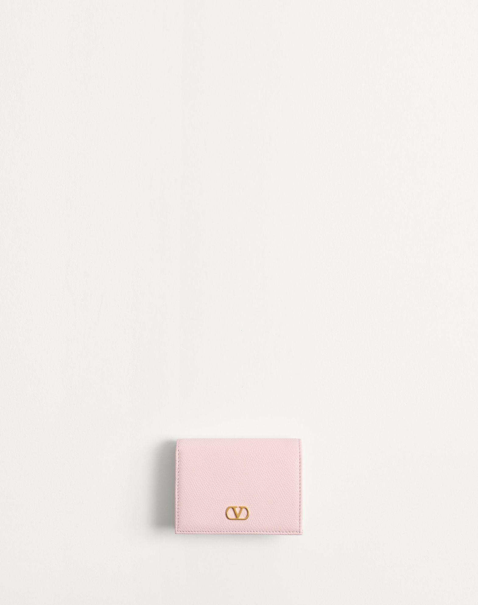 Vlogo Signature Grainy Calfskin Wallet Product Image