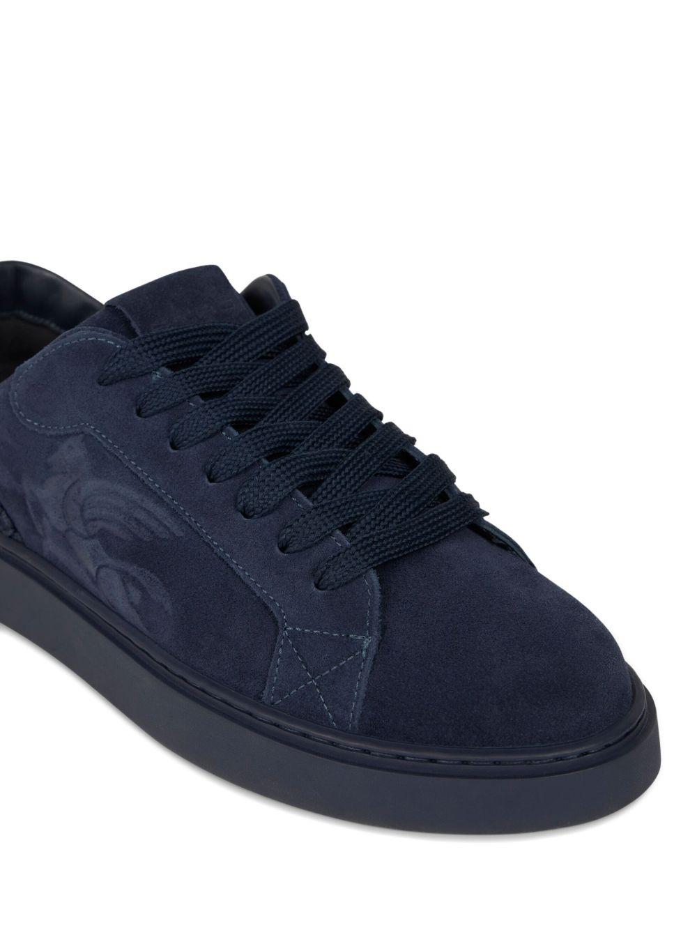 suede low-top sneakers Product Image
