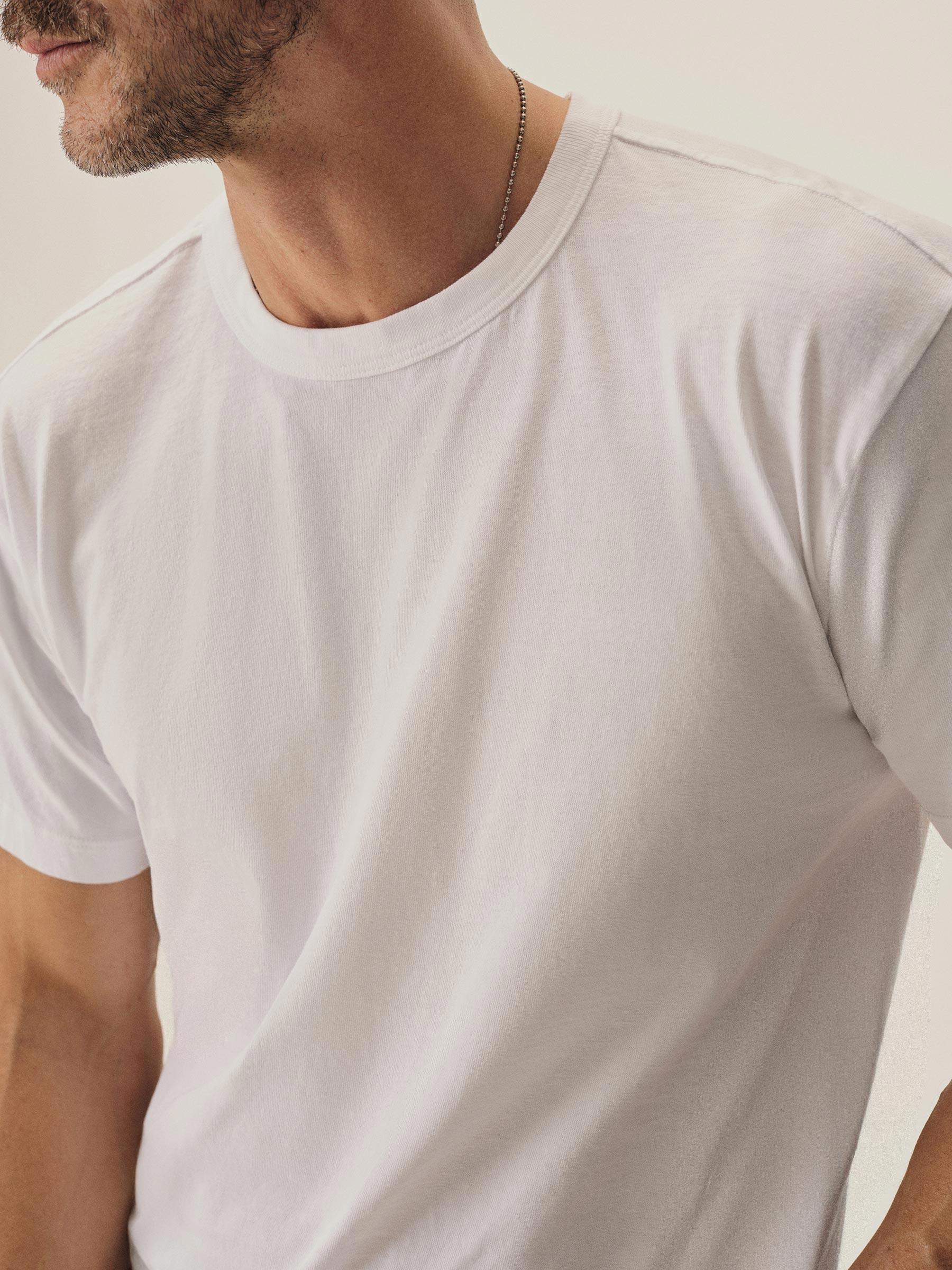 White Toughknit Tubular Tee 2-Pack Product Image