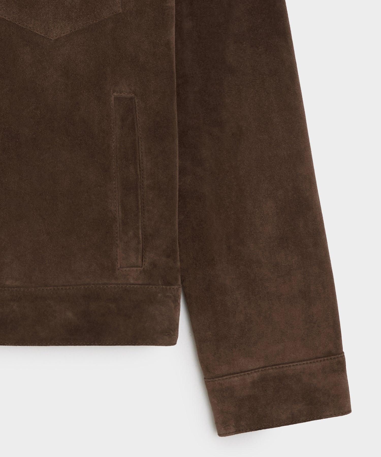 Italian Suede Dylan Jacket Product Image