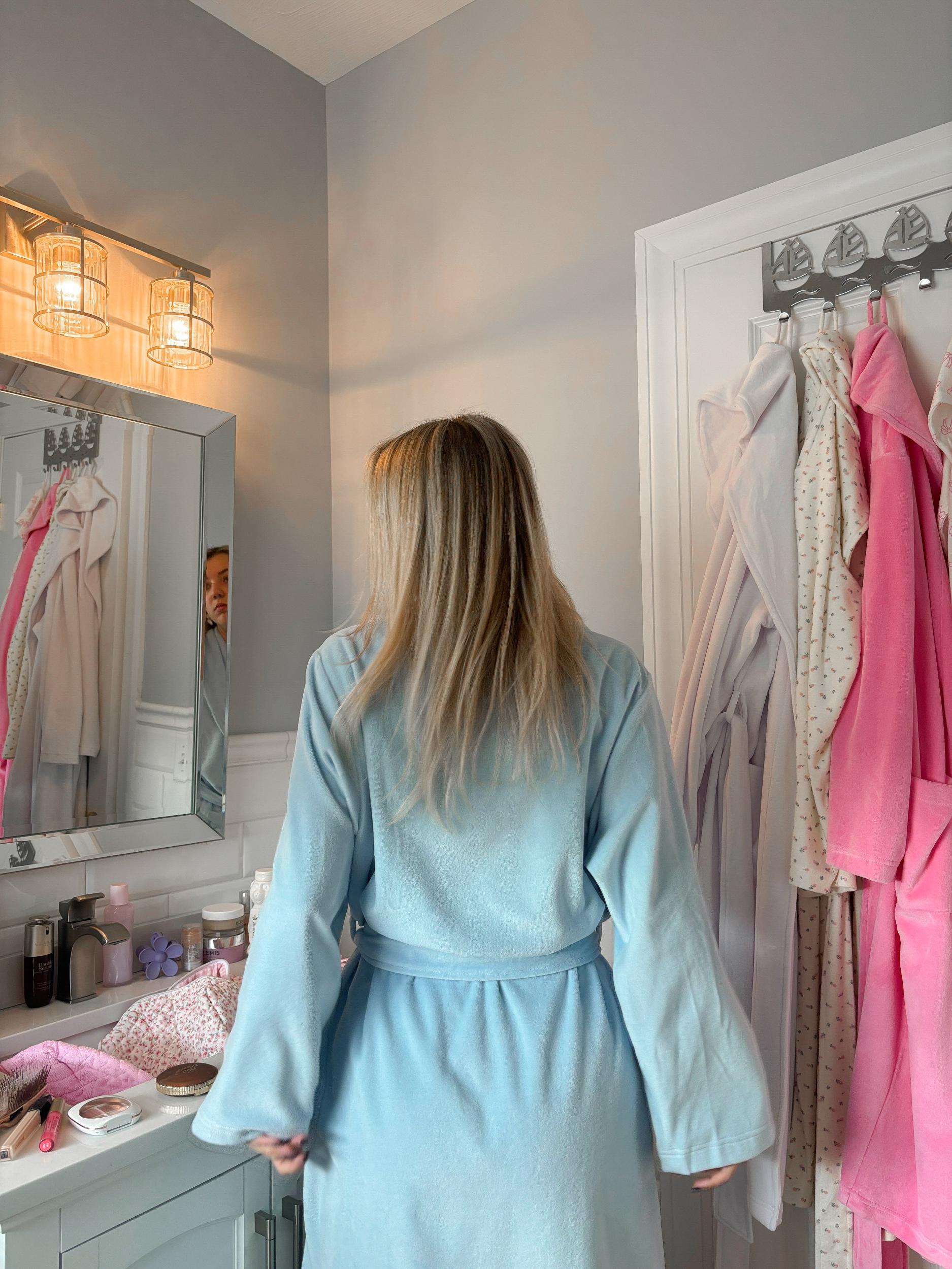 Light Blue Dream Hotel Robe Product Image