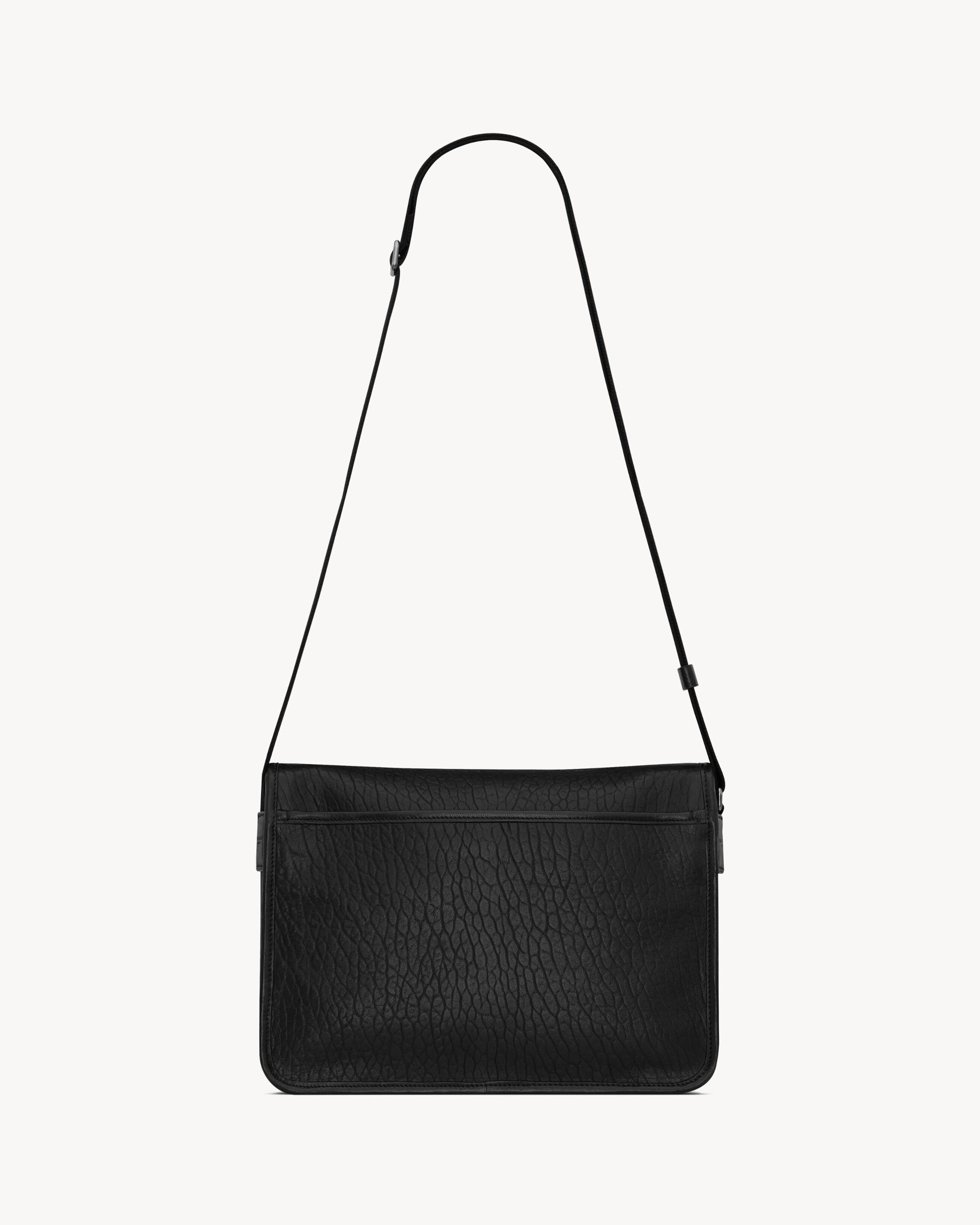 NIKI messenger in grained leather Product Image