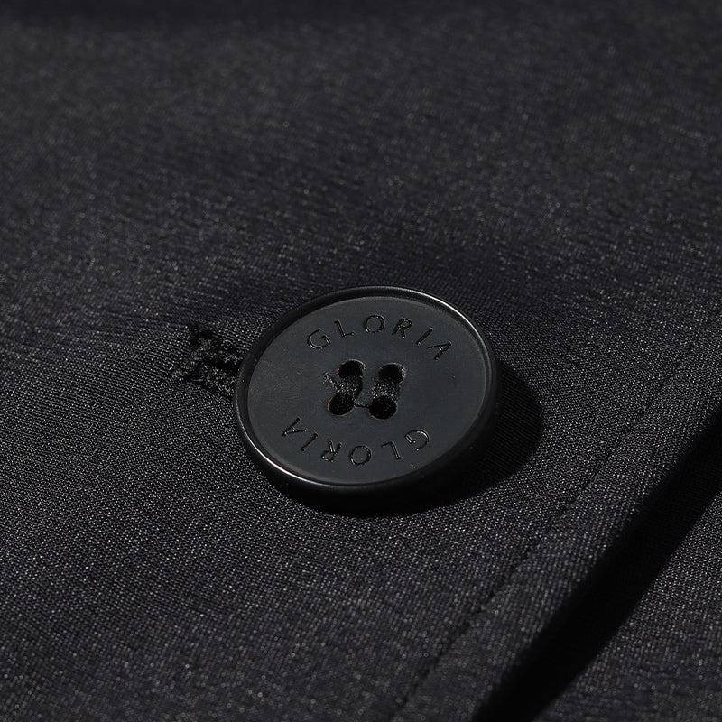 Lapel Mid-Length Women Trench Coat With Belt Product Image