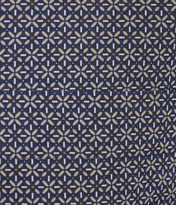 Gold Label Roundtree & Yorke Non-Iron Long Sleeve Geo Print Sport Shirt Product Image