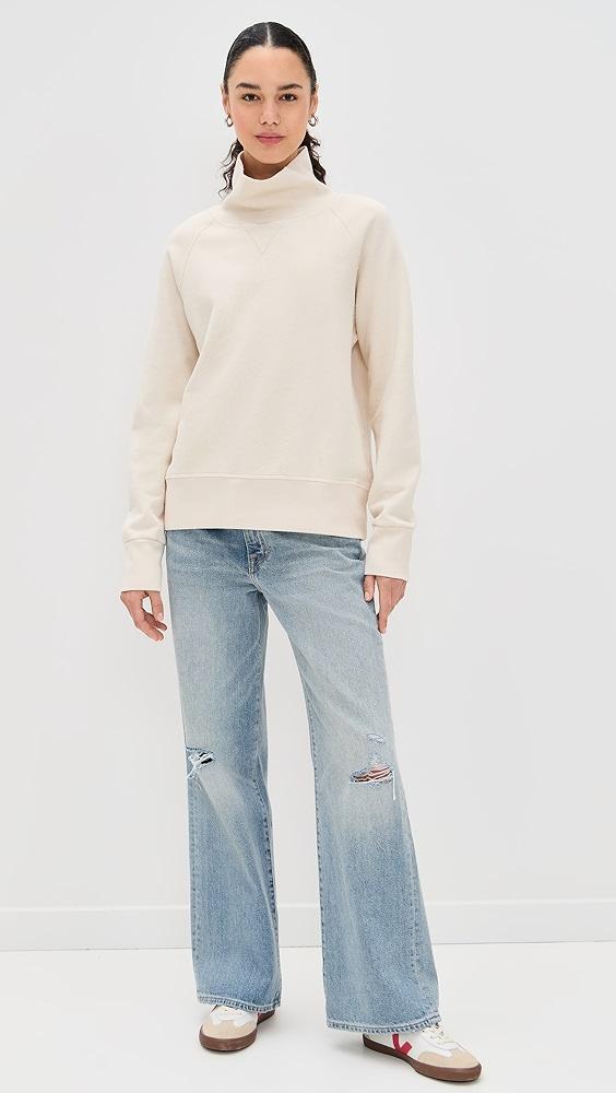 perfectwhitetee Faris Oversized Turtleneck Pullover | Shopbop Product Image