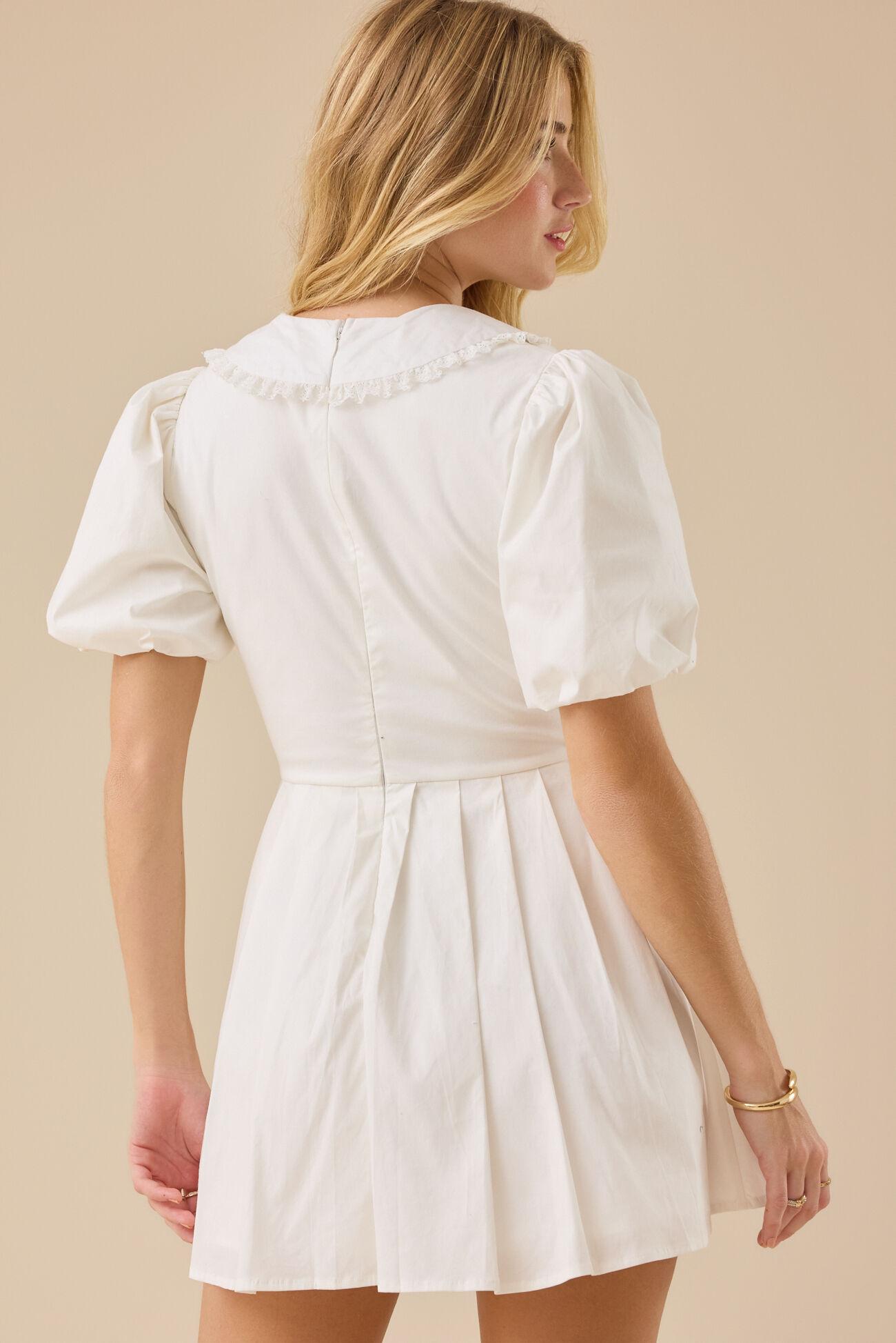 Fanny Collared Mini Dress Product Image