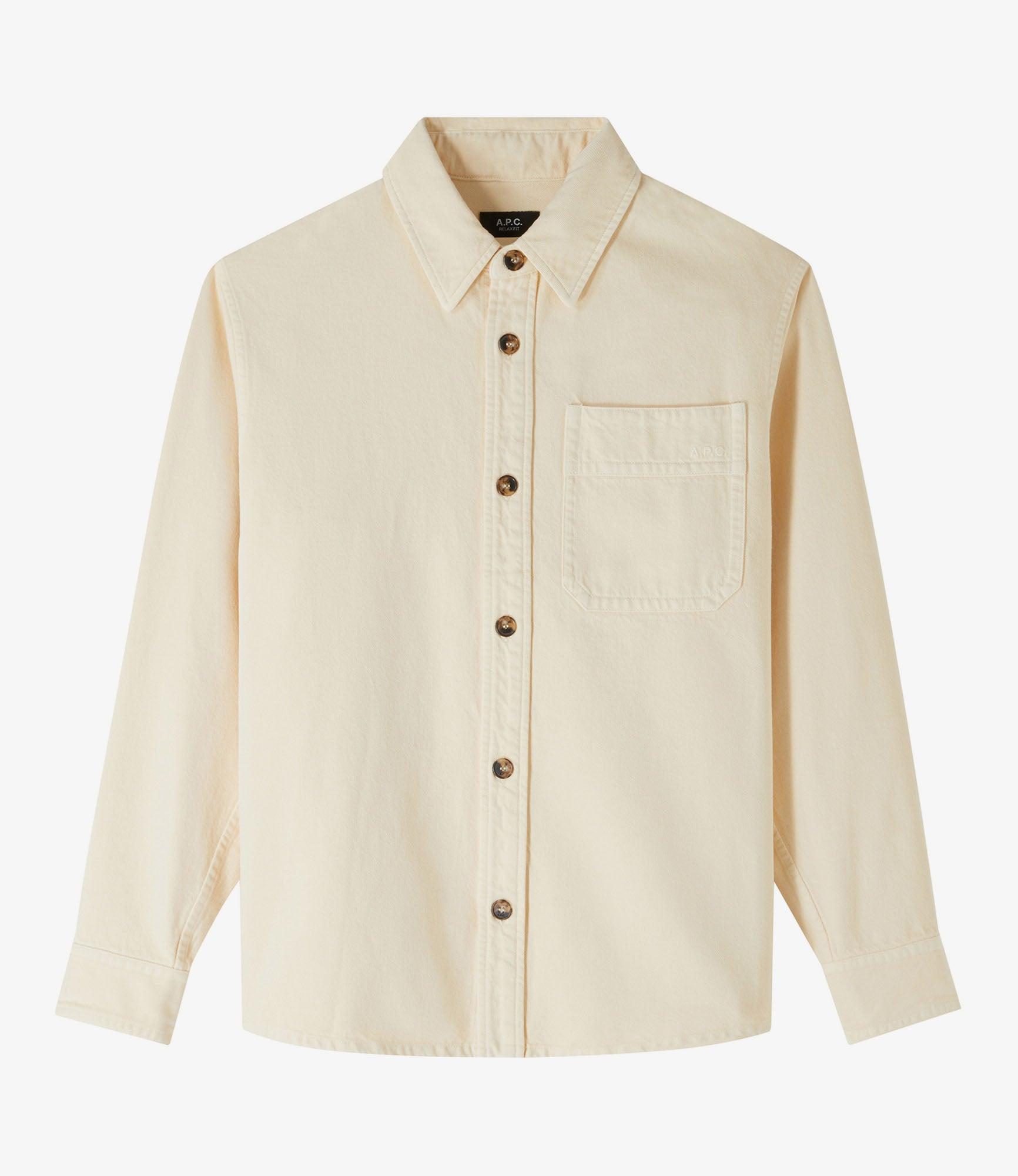 Basile Brodée Poitrine overshirt Male Product Image