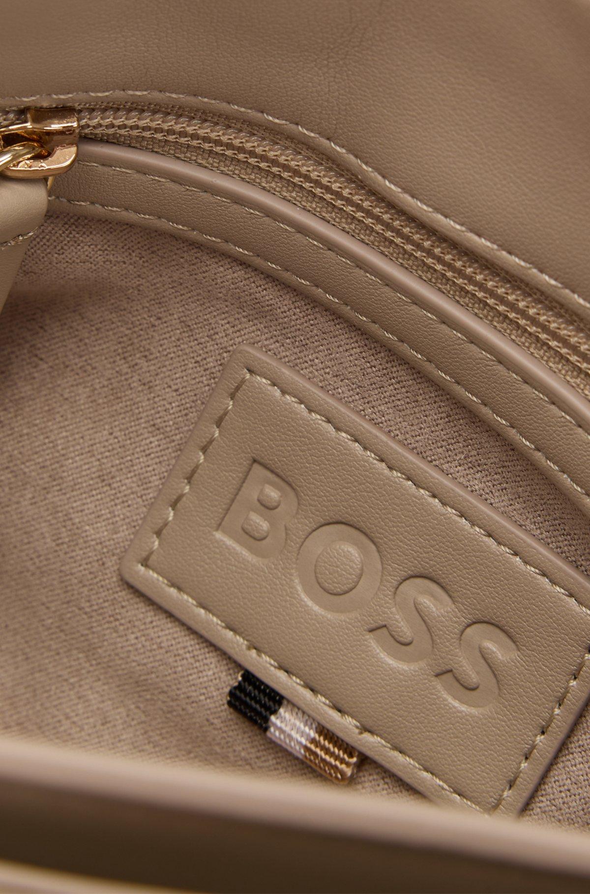Quilted shoulder bag with Double B monogram hardware Product Image