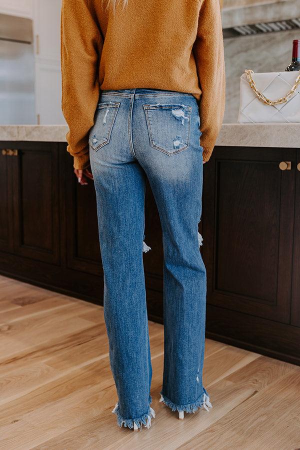 Risen The Juliet High Waist Straight Leg Jean Product Image