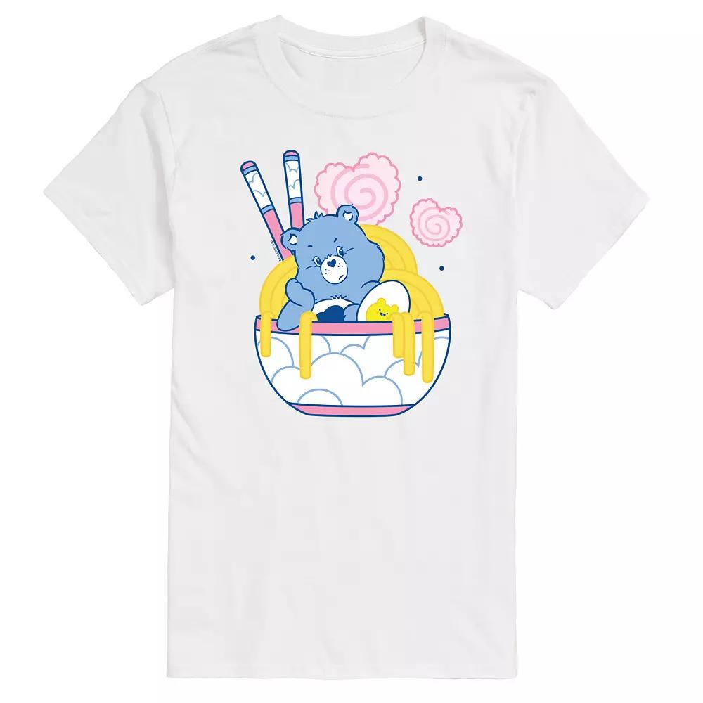 Men's Care Bears Grumpy Ramen Bowl Graphic Tee,  Product Image