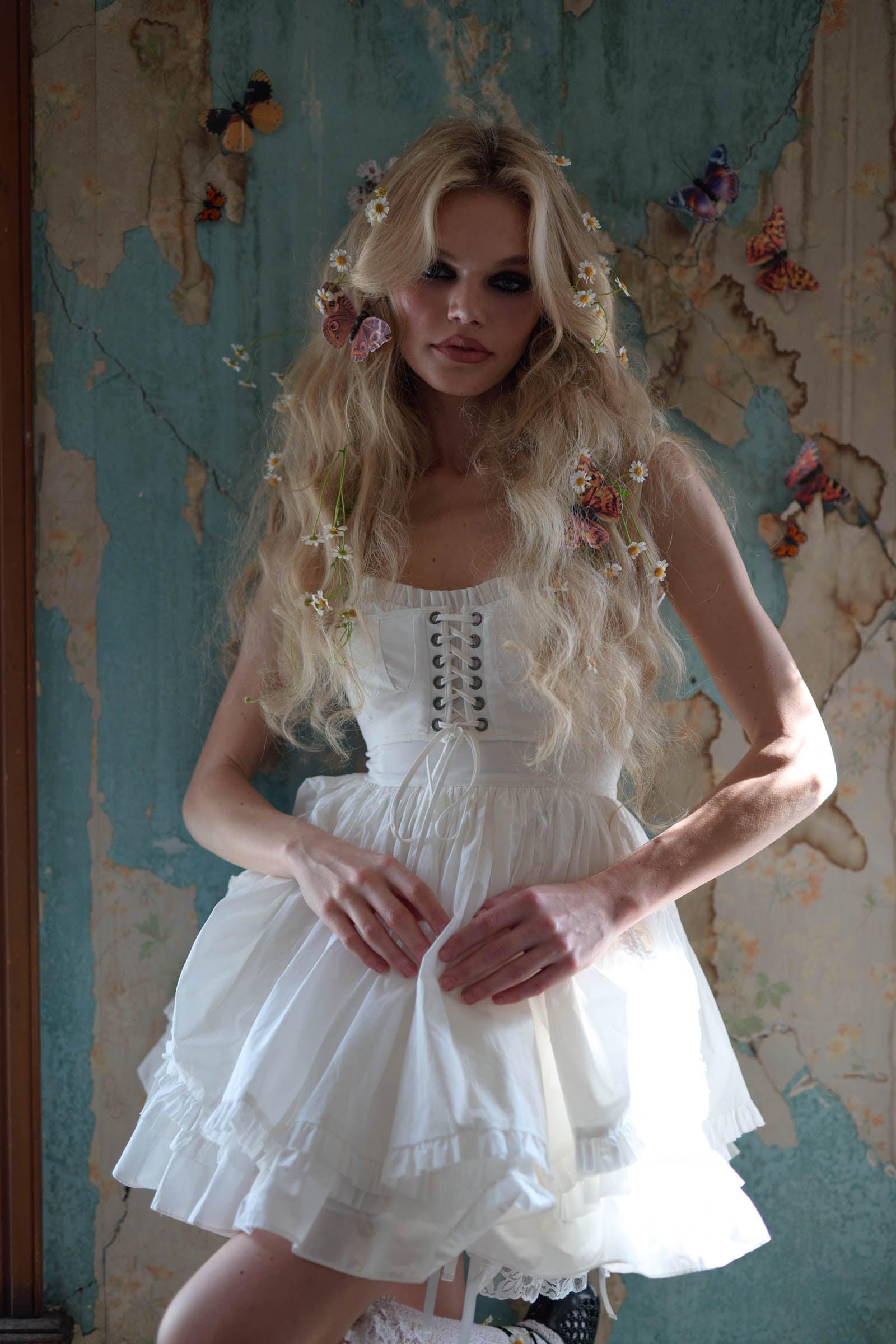 The Ivory Little Lamb Dress Product Image