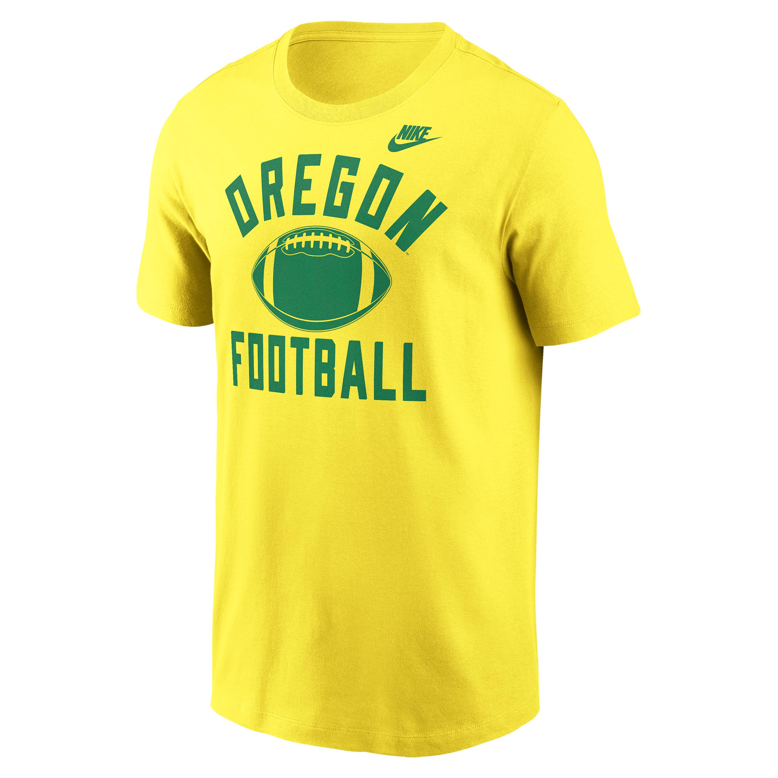 Oregon Legacy Football Icon Nike Mens College T-Shirt | N19979SUON-AX3 Product Image