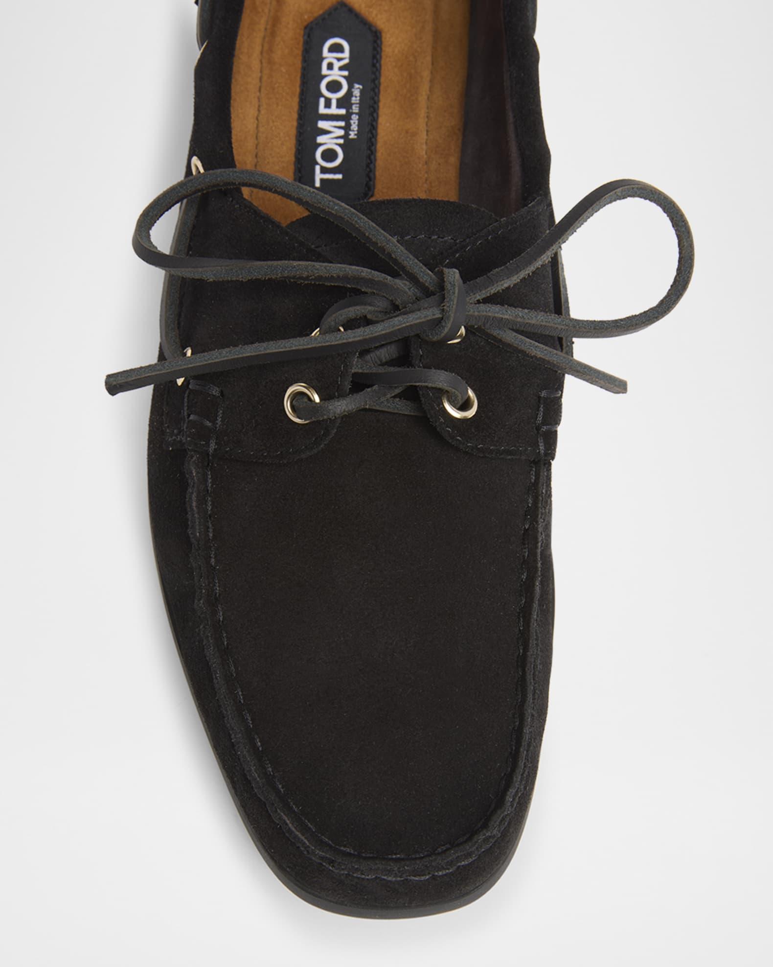 Men's Robin Suede Boat Shoes Product Image
