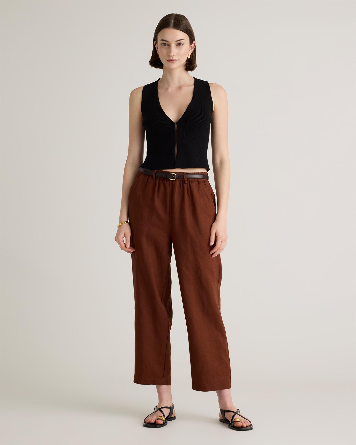 Quince | Women's 100% European Linen Pants Product Image