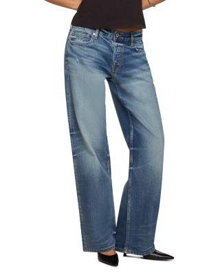 Low Rise Straight Leg Jeans Product Image