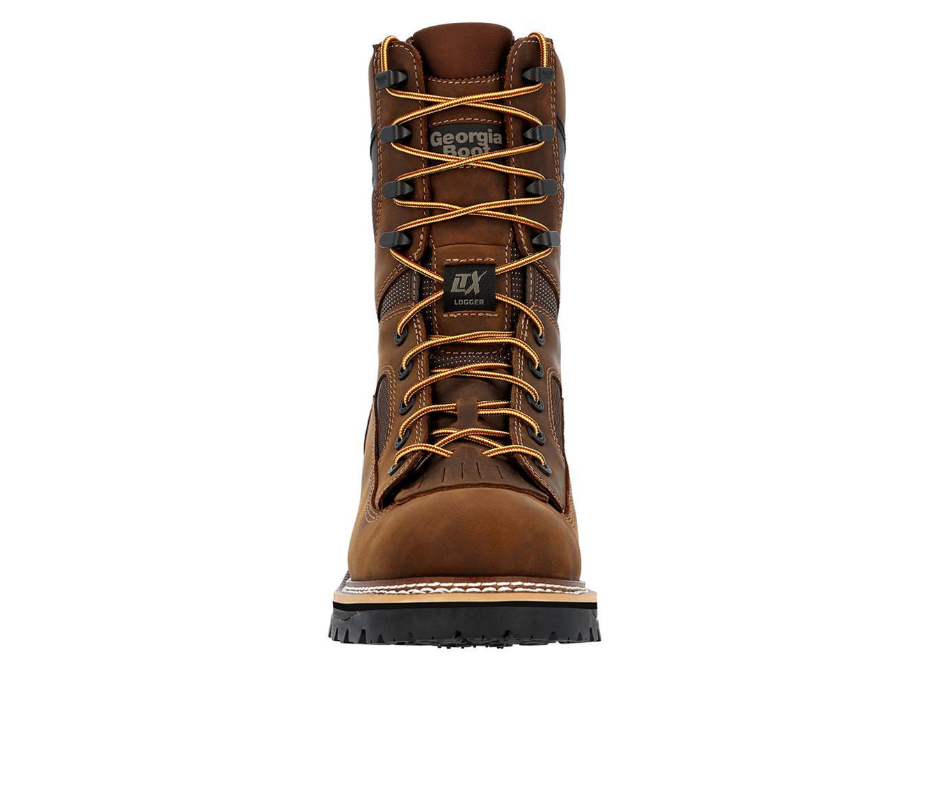 Men's Georgia Boot LTX Logger Composite Toe Waterproof Work Boots Product Image