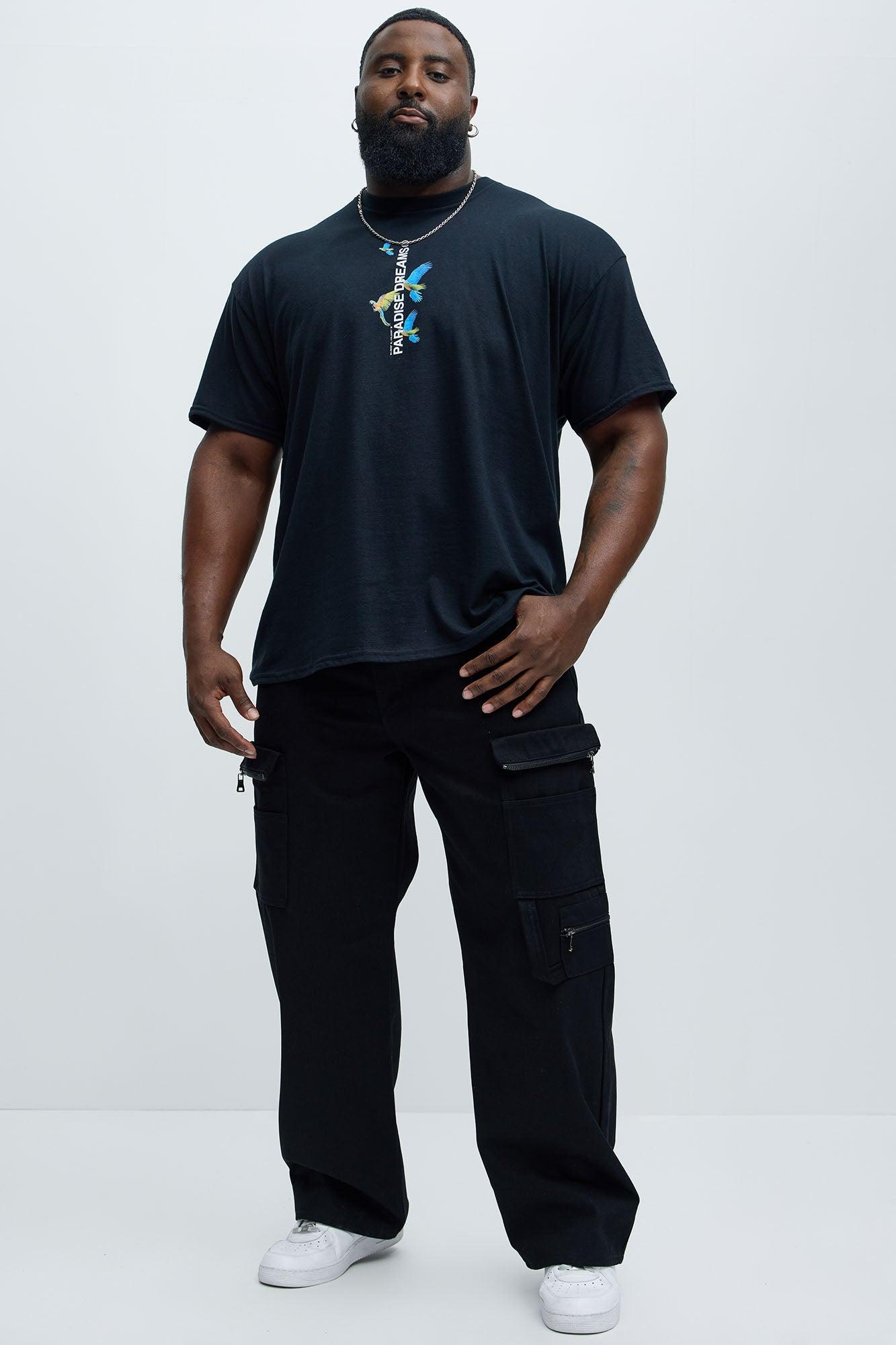 Paradise Dreams Forever Short Sleeve Tee - Black Product Image