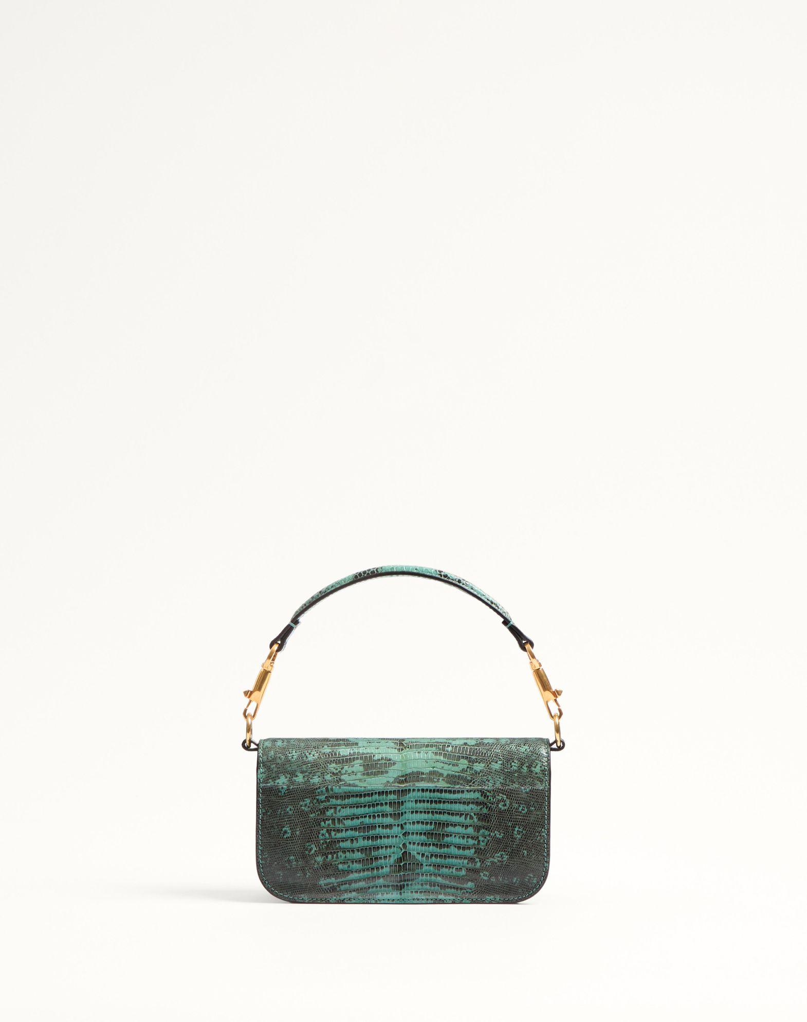 Valentino Garavani Locò Small Shoulder Bag In Tejus With Jewel Logo Product Image