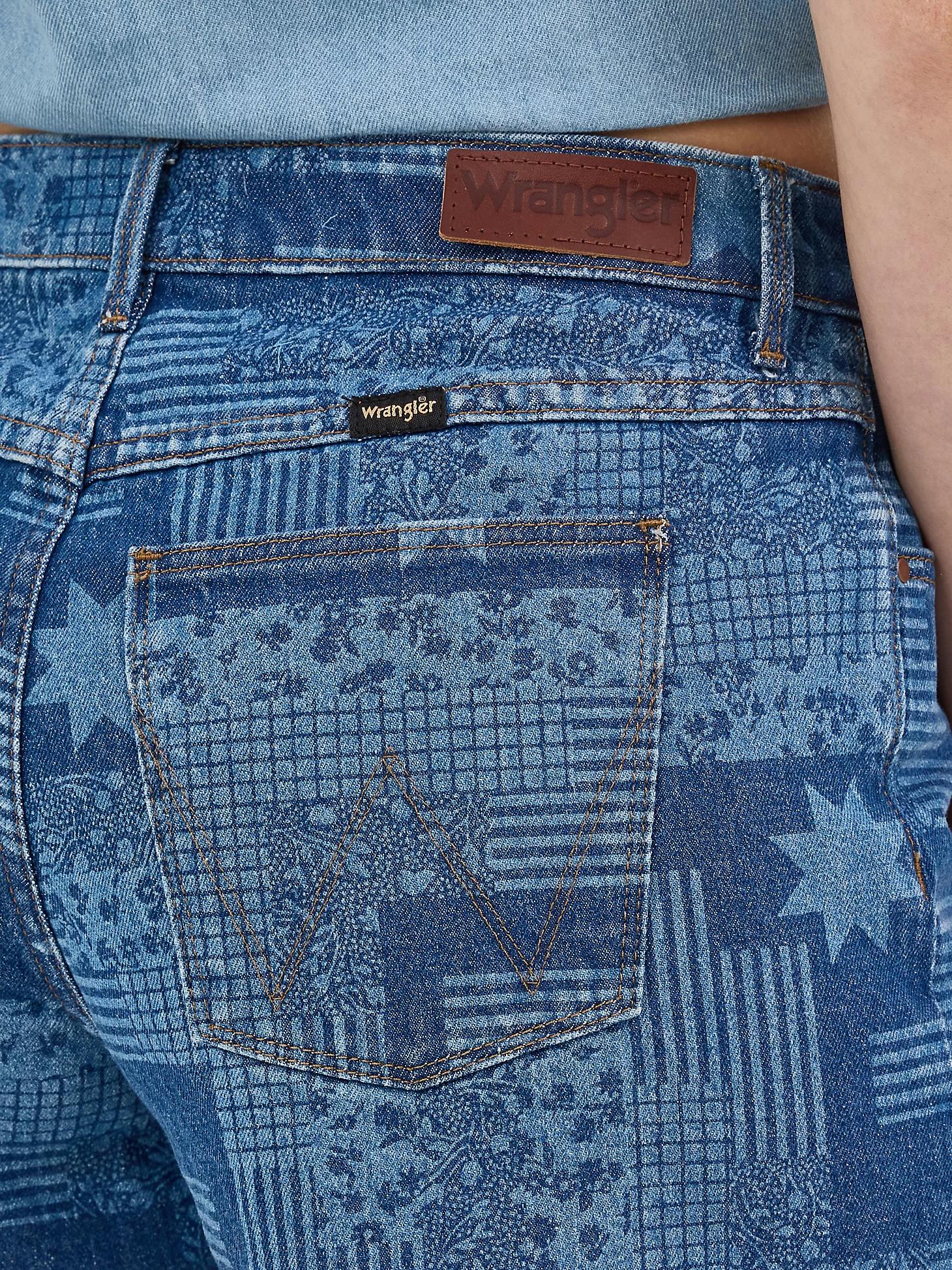 Women's Vintage Print Cut-Off Short | Women's SHORTS & SKIRTS | Wrangler® Product Image