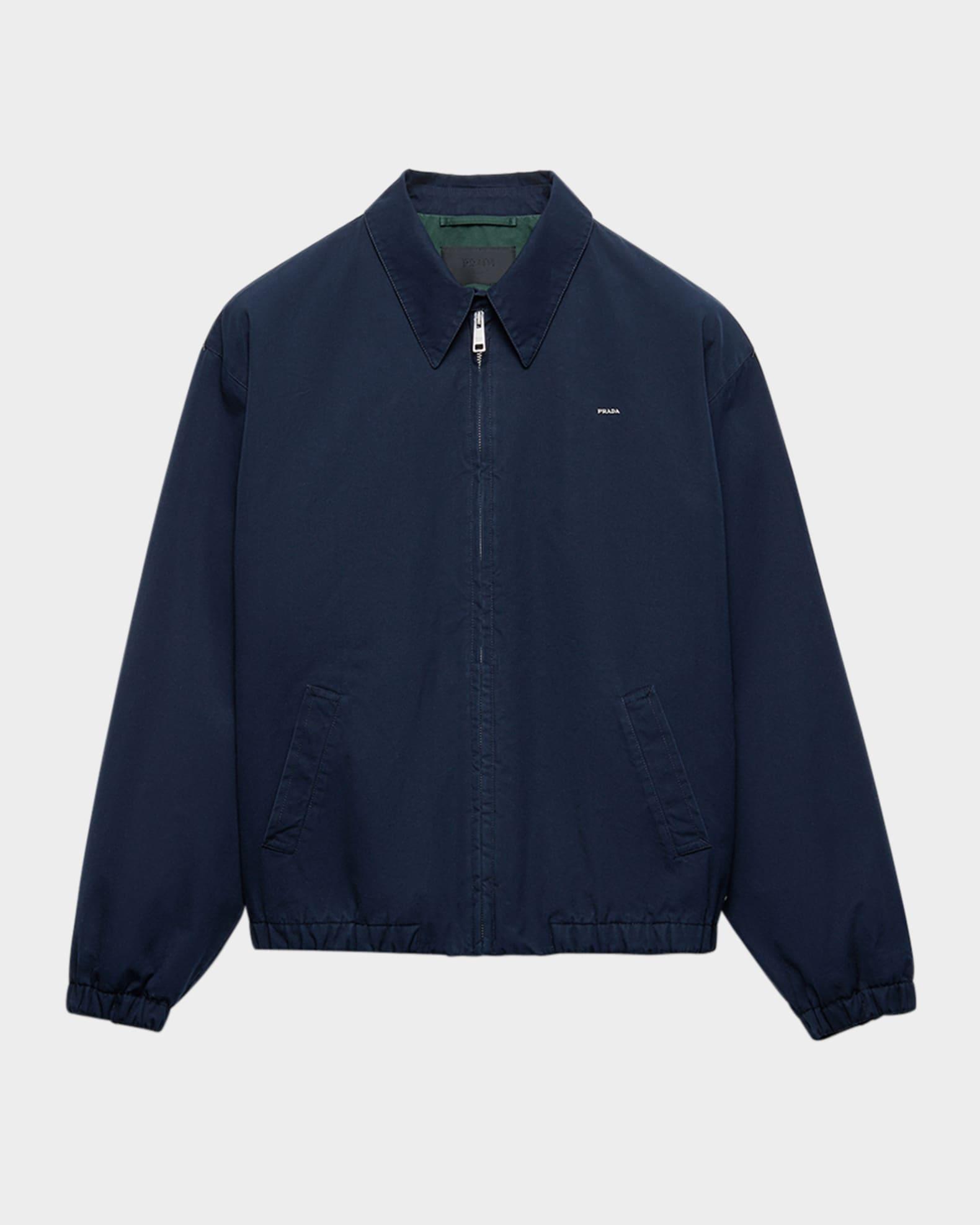 Men's Cotton Zip Jacket Product Image