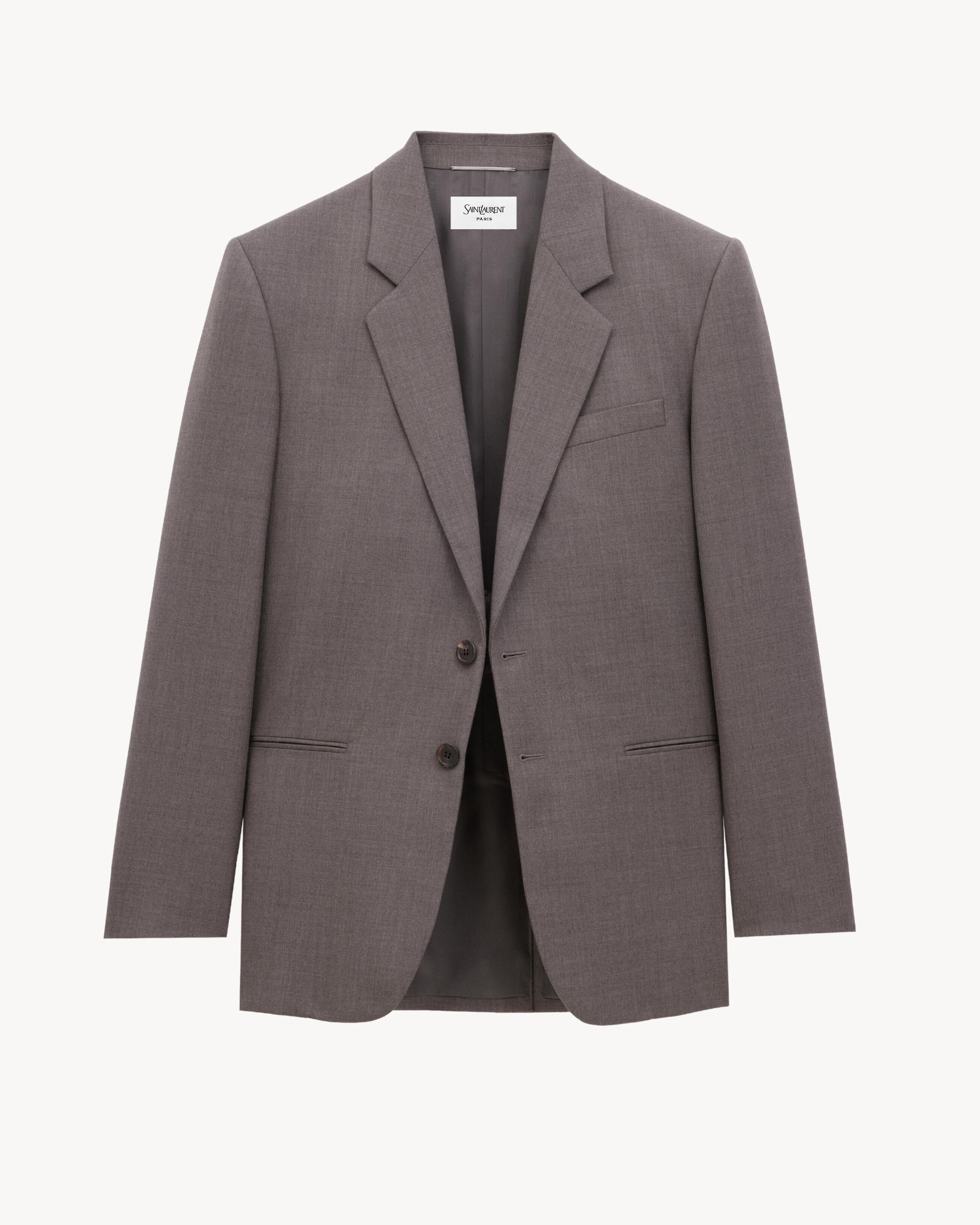 Yves jacket in wool chiné Product Image