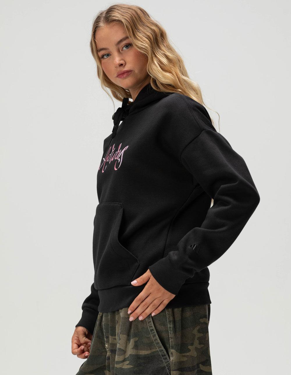 ADIDAS Coquette Ribbon Womens Hoodie - BLACK Product Image