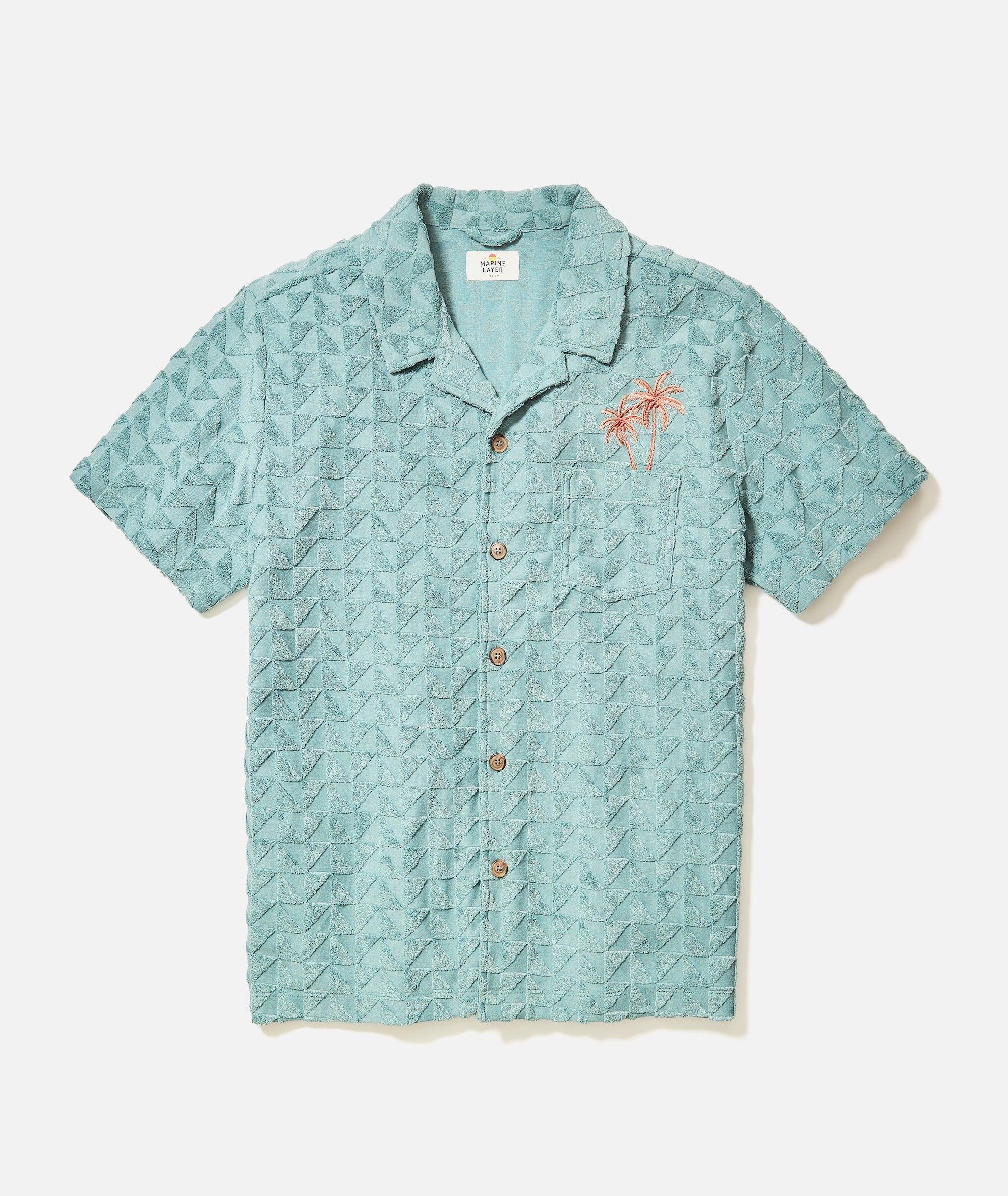 Towel Terry Resort Shirt Product Image