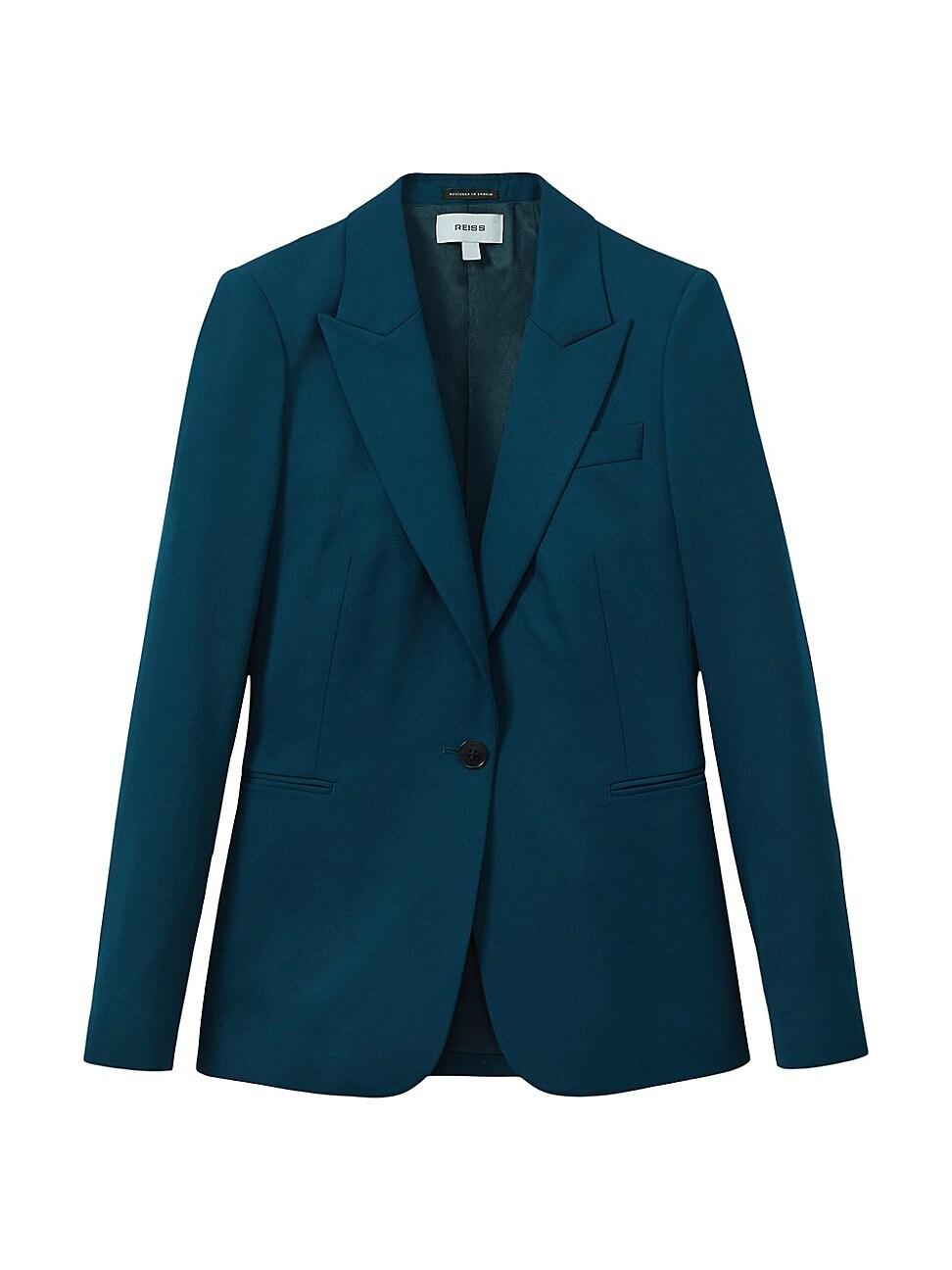 Womens Jade Wool-Blend Blazer Product Image