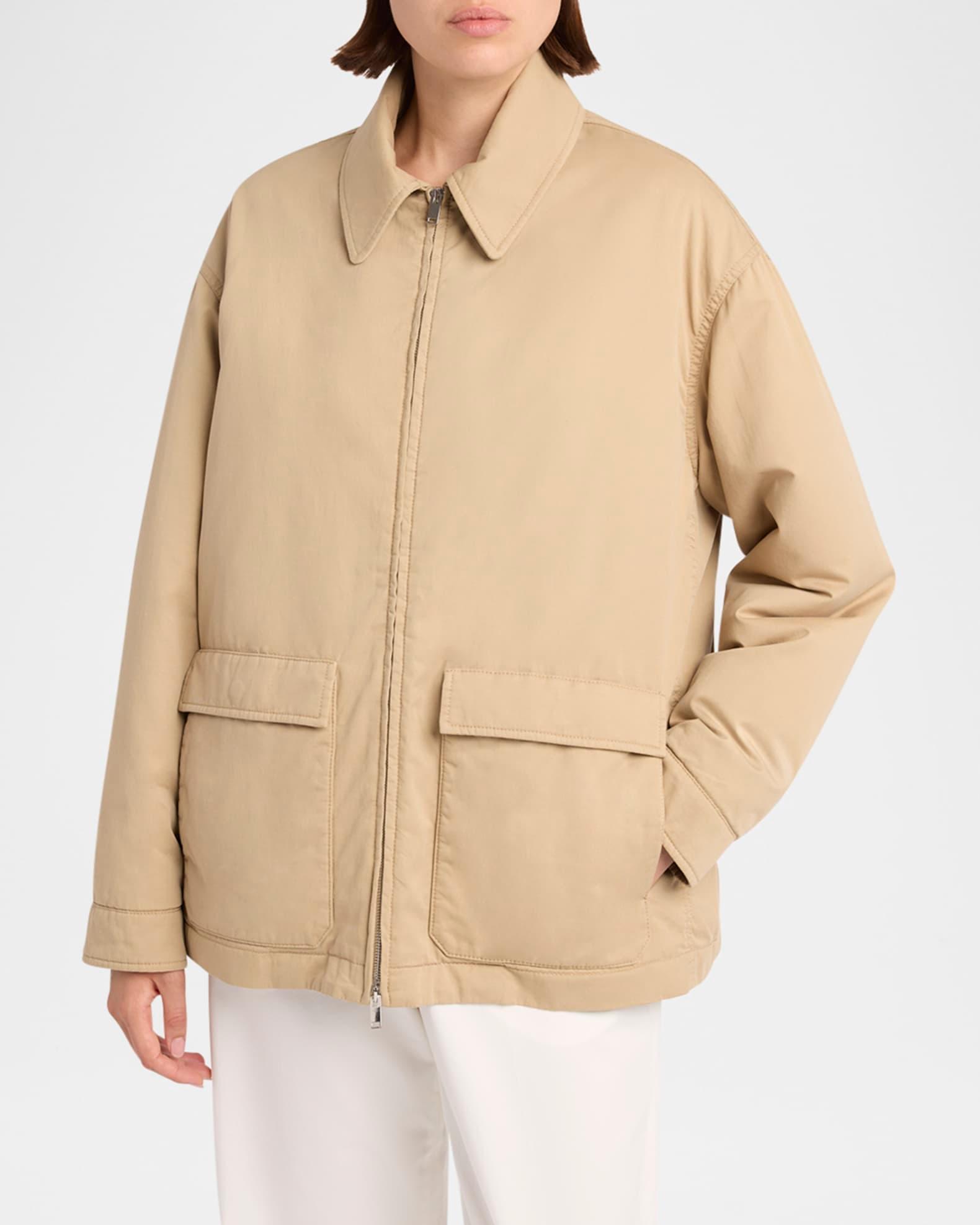 Aurelius Cotton-Cashmere Zip Jacket Product Image