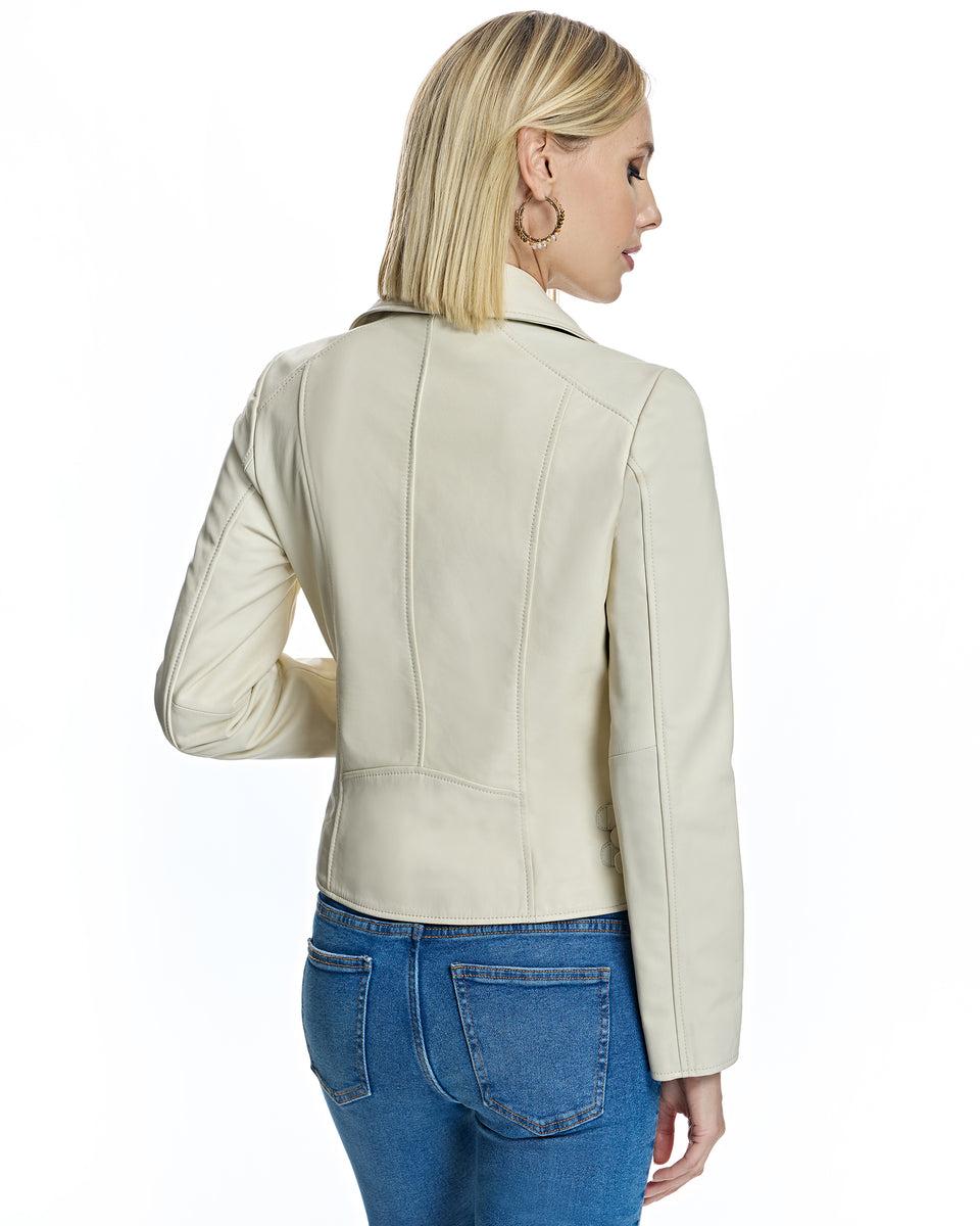 Leather Biker Jacket Product Image