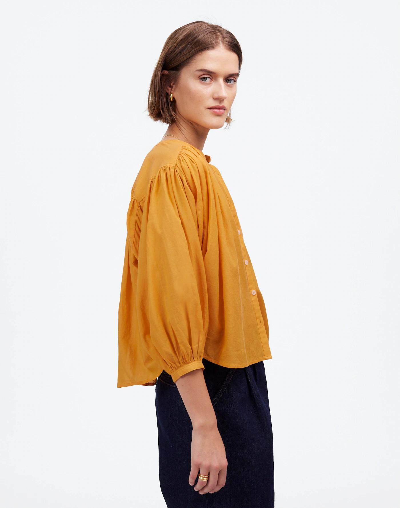 Balloon-Sleeve Top Product Image