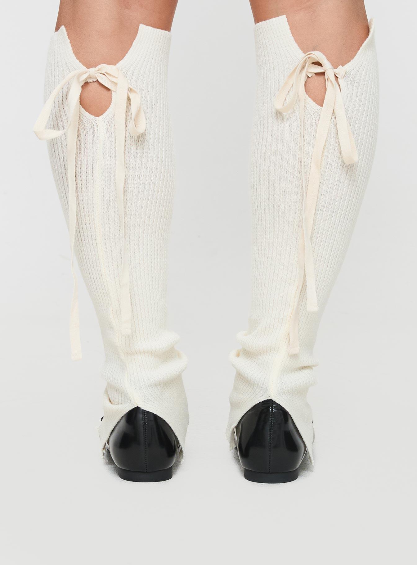 Swan Lake Leg Warmers Cream Product Image