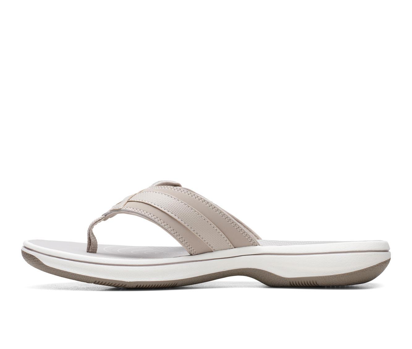 Women's Clarks Breeze Sea Flip-Flops Product Image