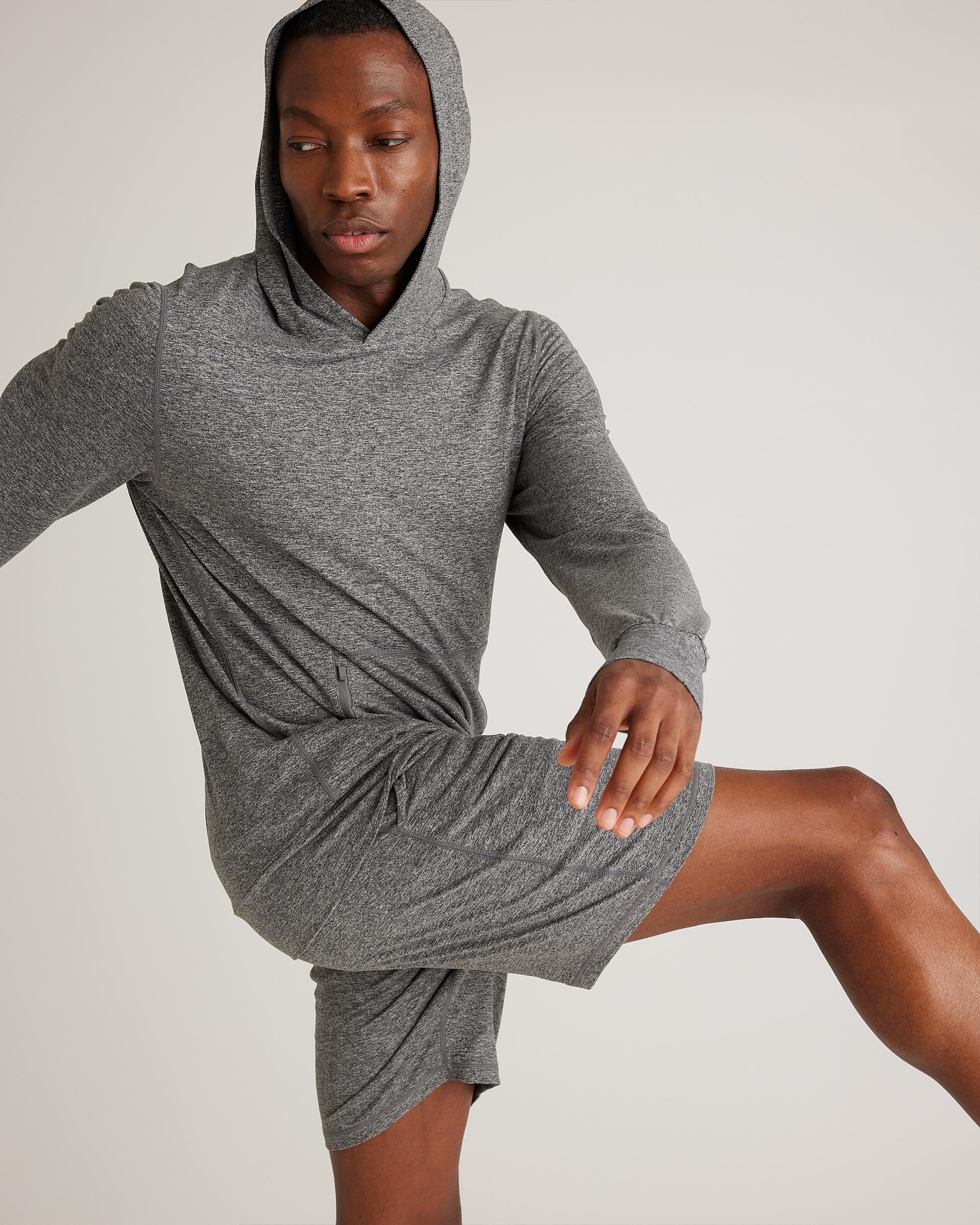 Quince | Men's Super Soft Performance Hoodie Pullover Flowknit Activewear, Recycled Polyester Product Image