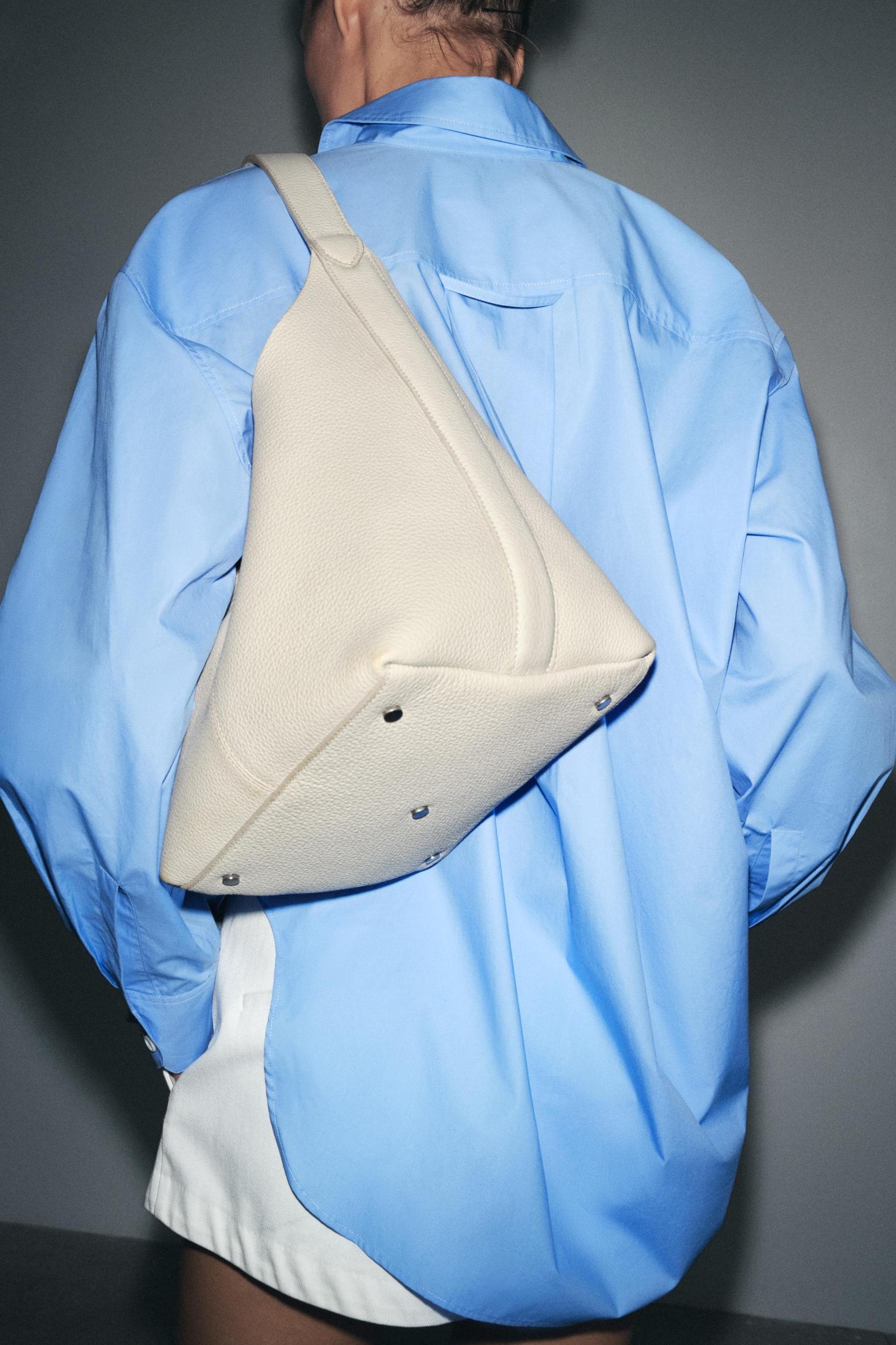 OVERSIZED POPLIN SHIRT ZW COLLECTION Product Image