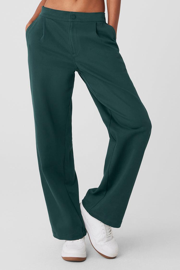 Road Trip Trouser - Midnight Green Product Image