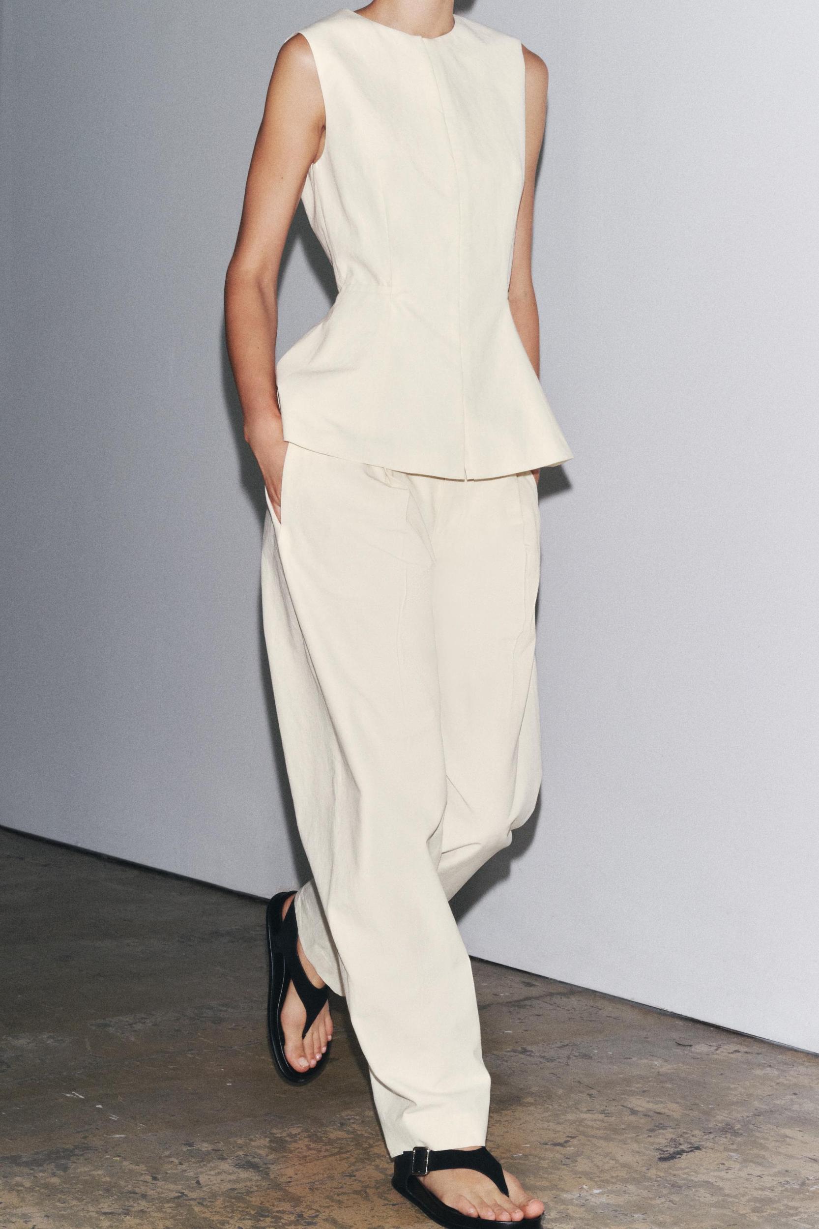 ZW COLLECTION PEPLUM TOP Product Image