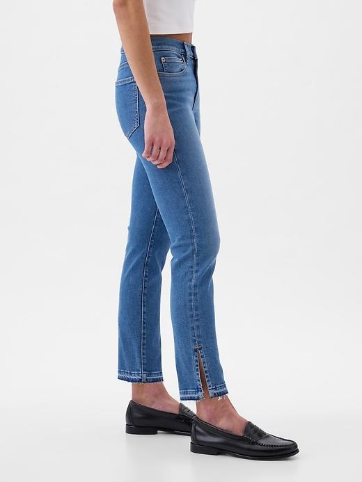 Mid Rise Vintage Slim Jeans Product Image
