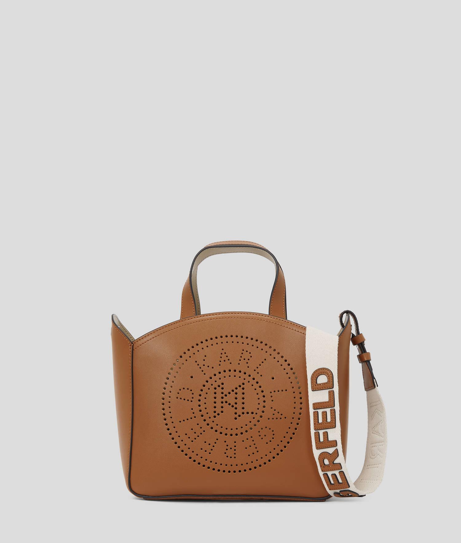 K/CIRCLE PERFORATED SMALL TOTE BAG Product Image