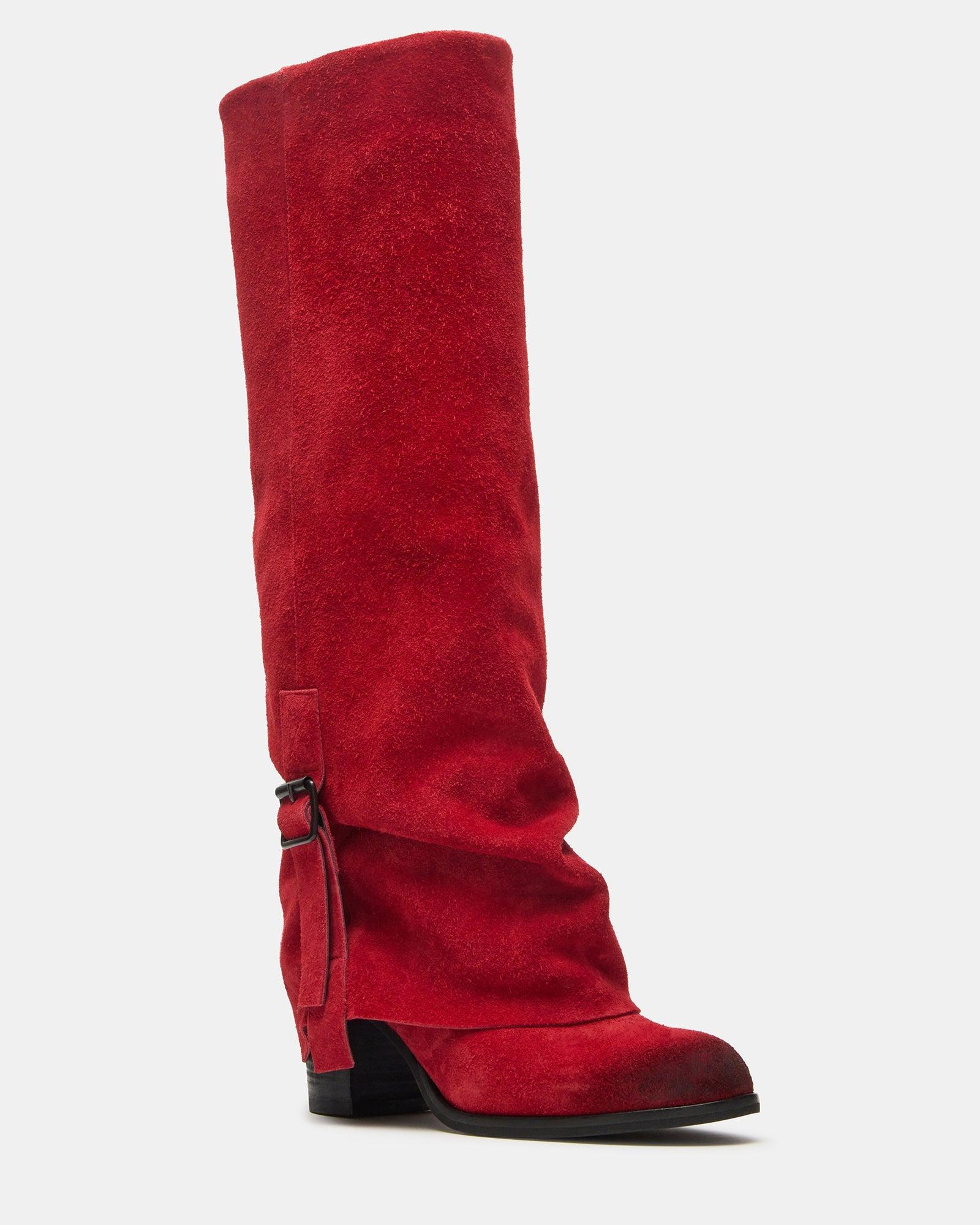 BOZEMAN RED SUEDE Female Product Image