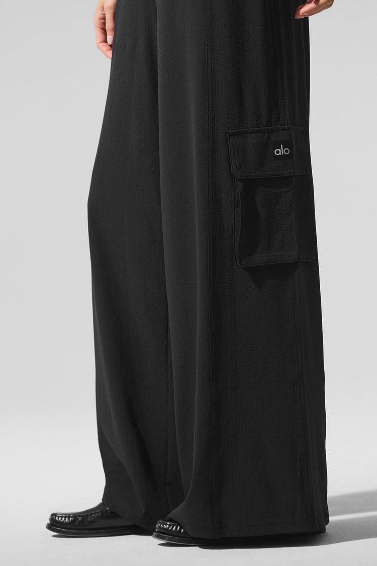 Dreamscape Cargo Wide Leg Pant - Black Female Product Image