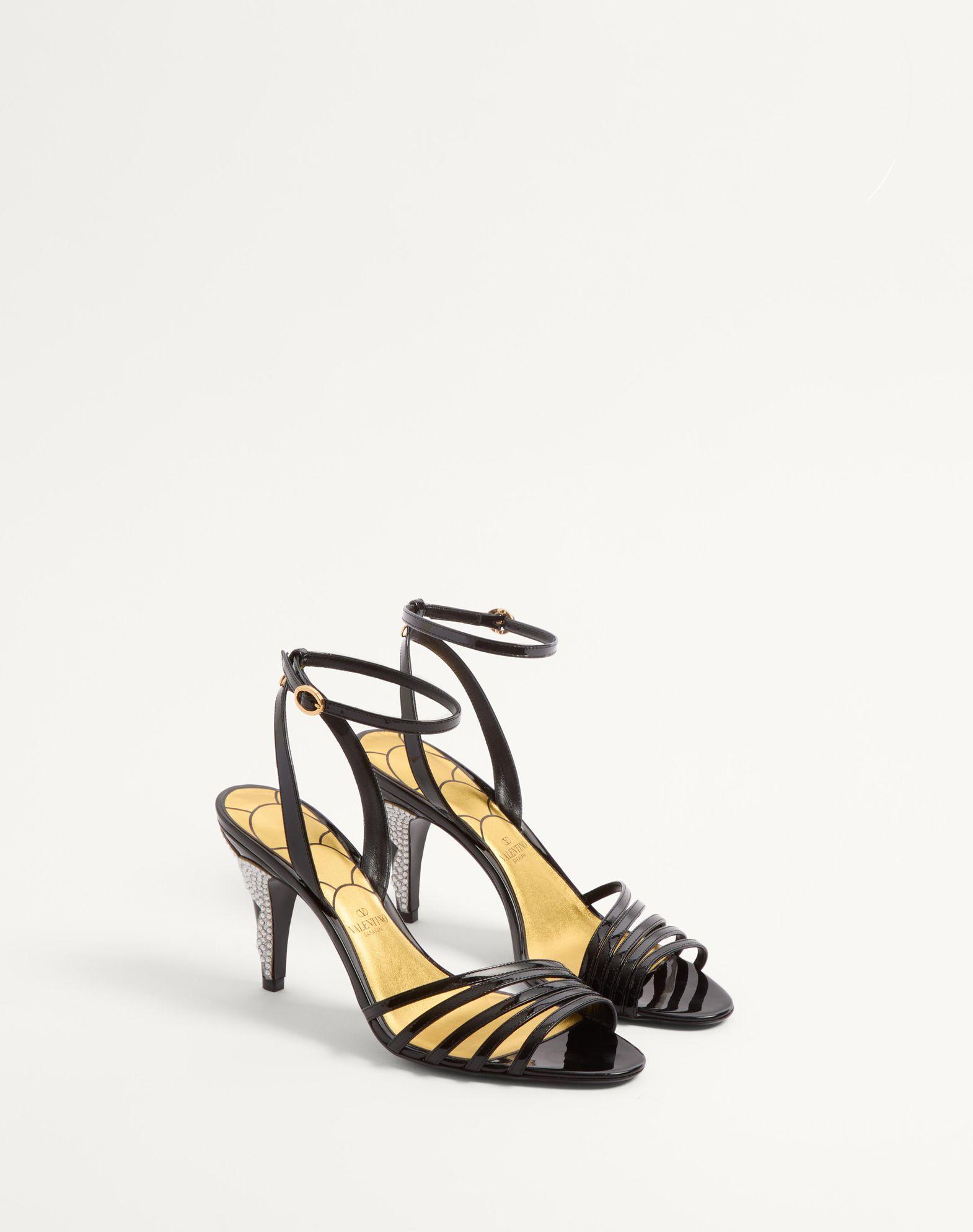 Ladycrush Patent Leather Sandal With Crystals 85Mm Product Image